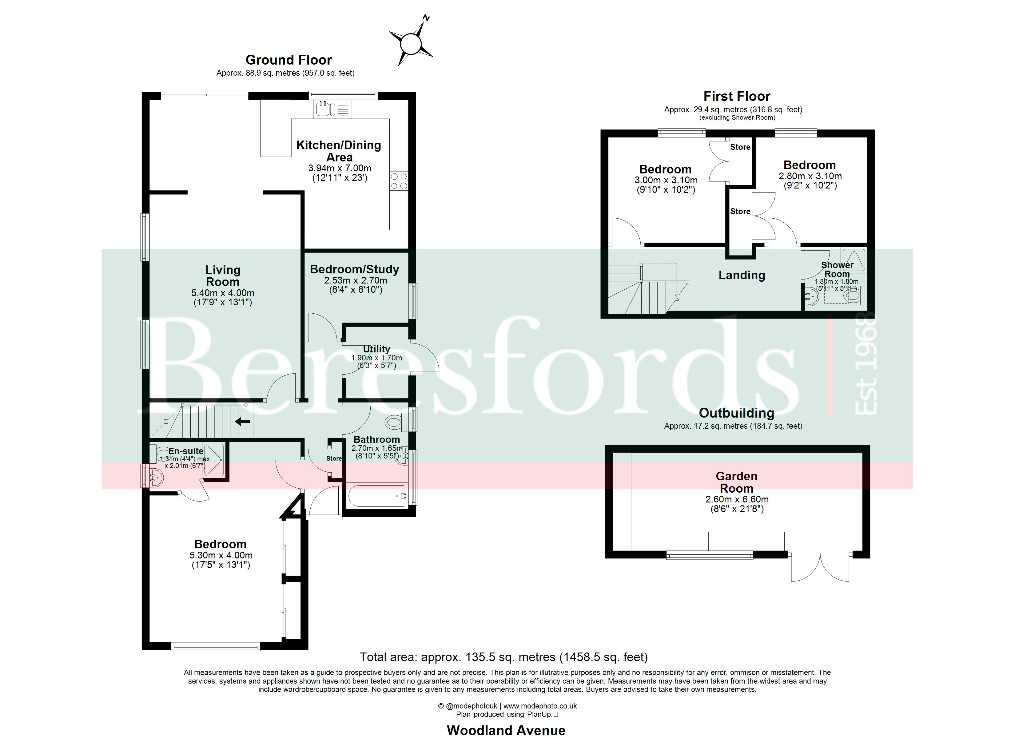 50, Woodland Avenue, Brentwood floorplan