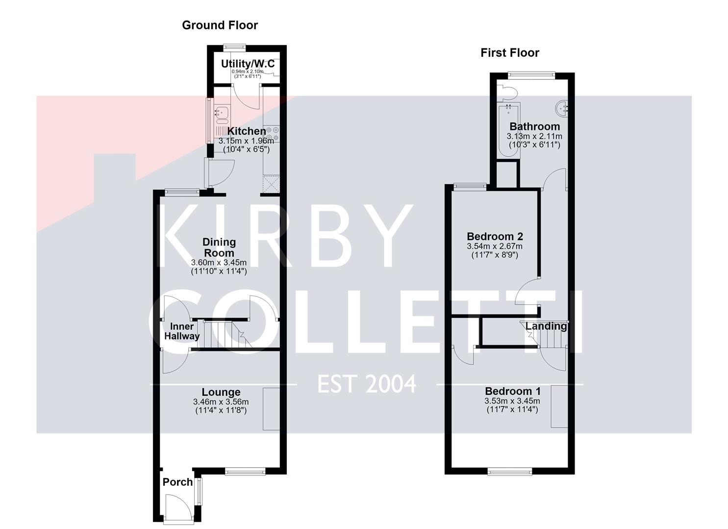 14, Whitley Road, Hoddesdon floorplan