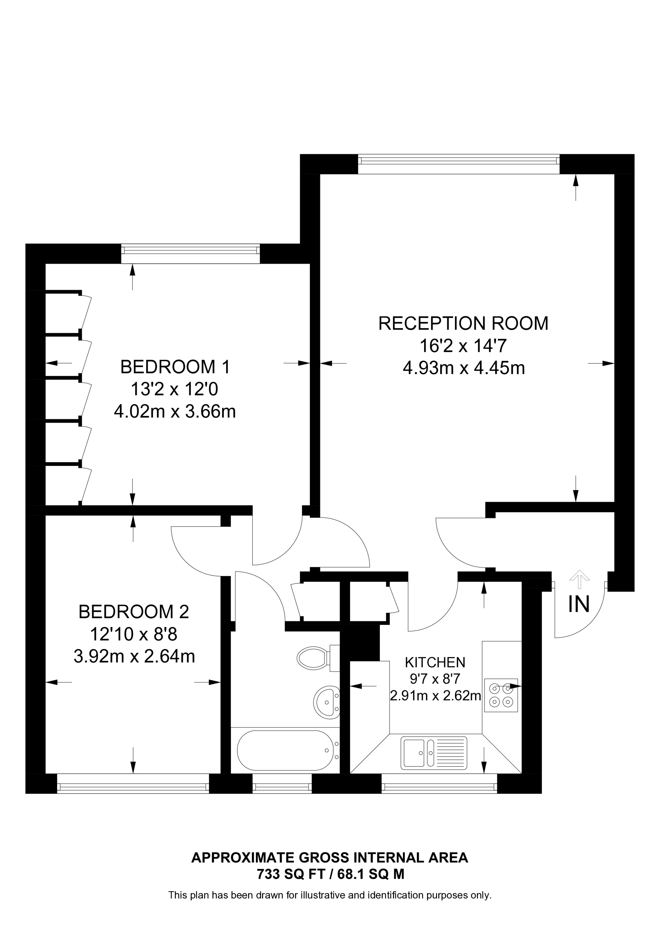 Holt Close, Borehamwood floorplan
