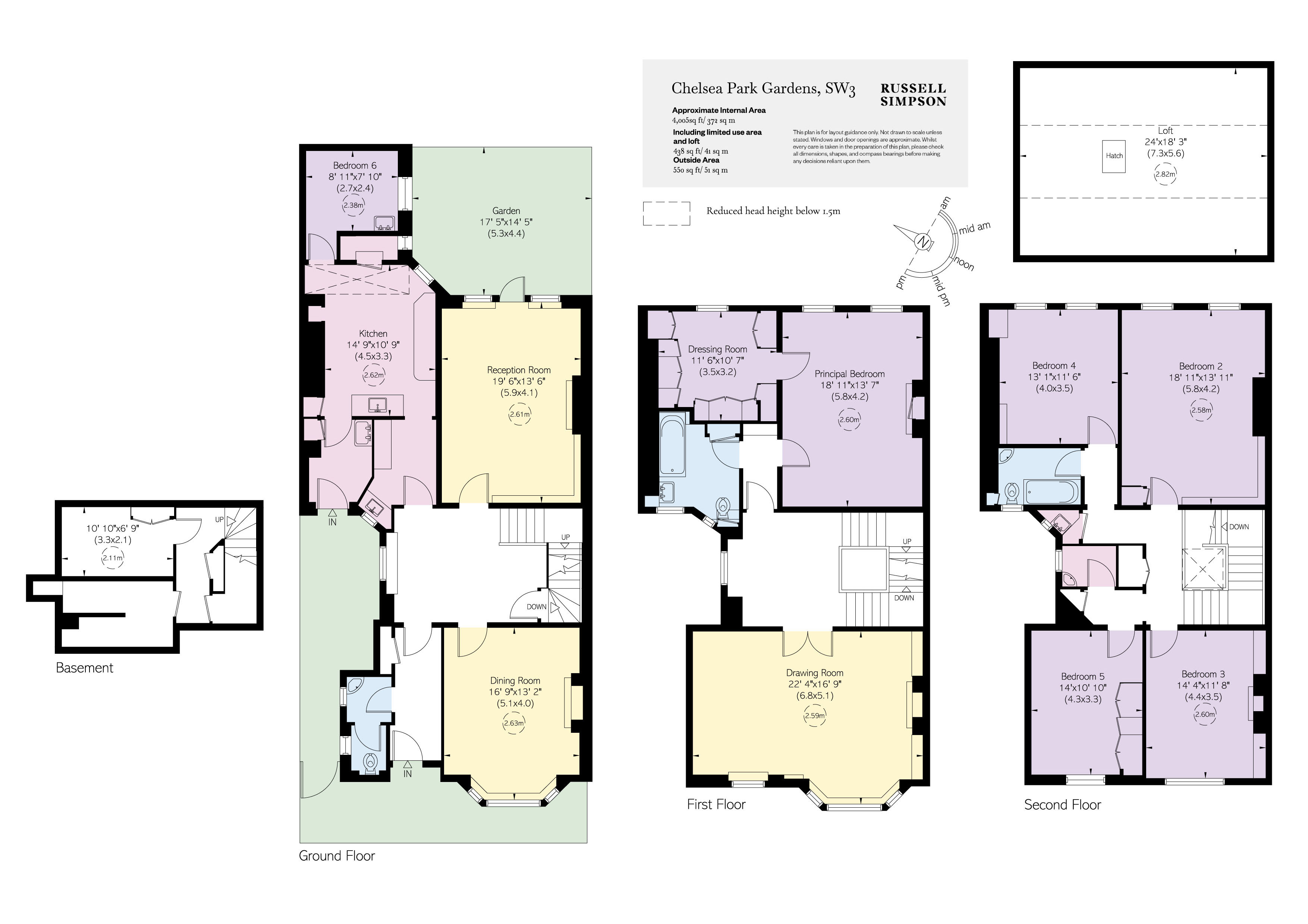 22, Chelsea Park Gardens, London floorplan