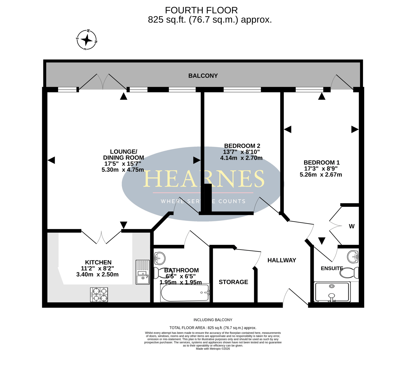 Apartment 50 Aqua, Lifeboat Quay, Poole floorplan
