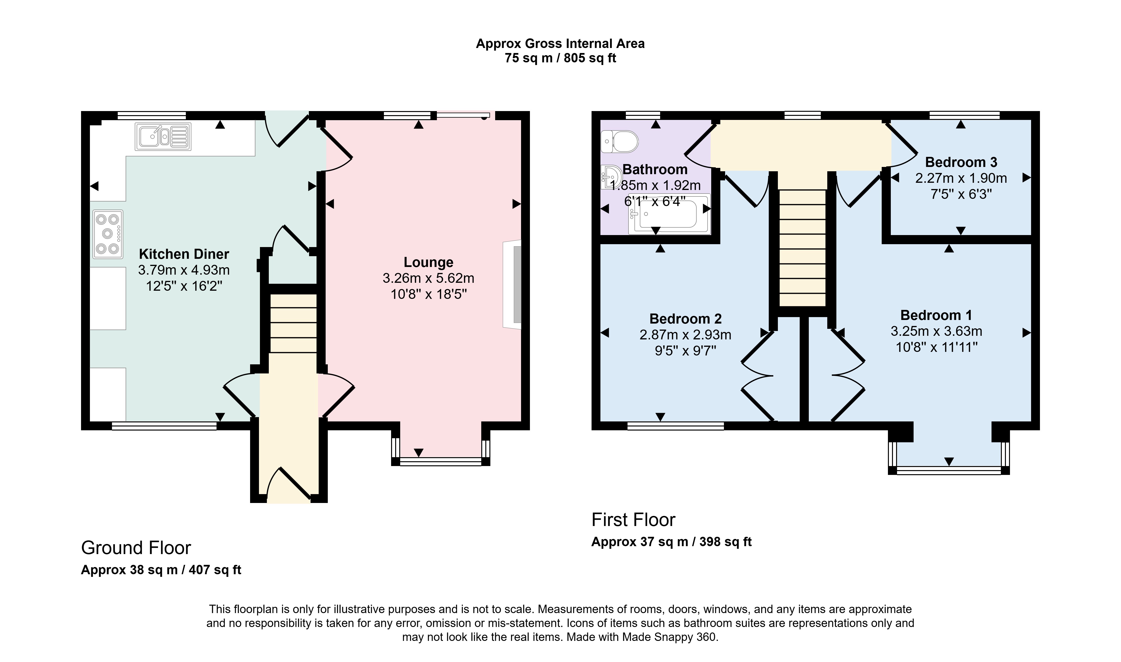 15, Gleneagles Drive, Preston floorplan