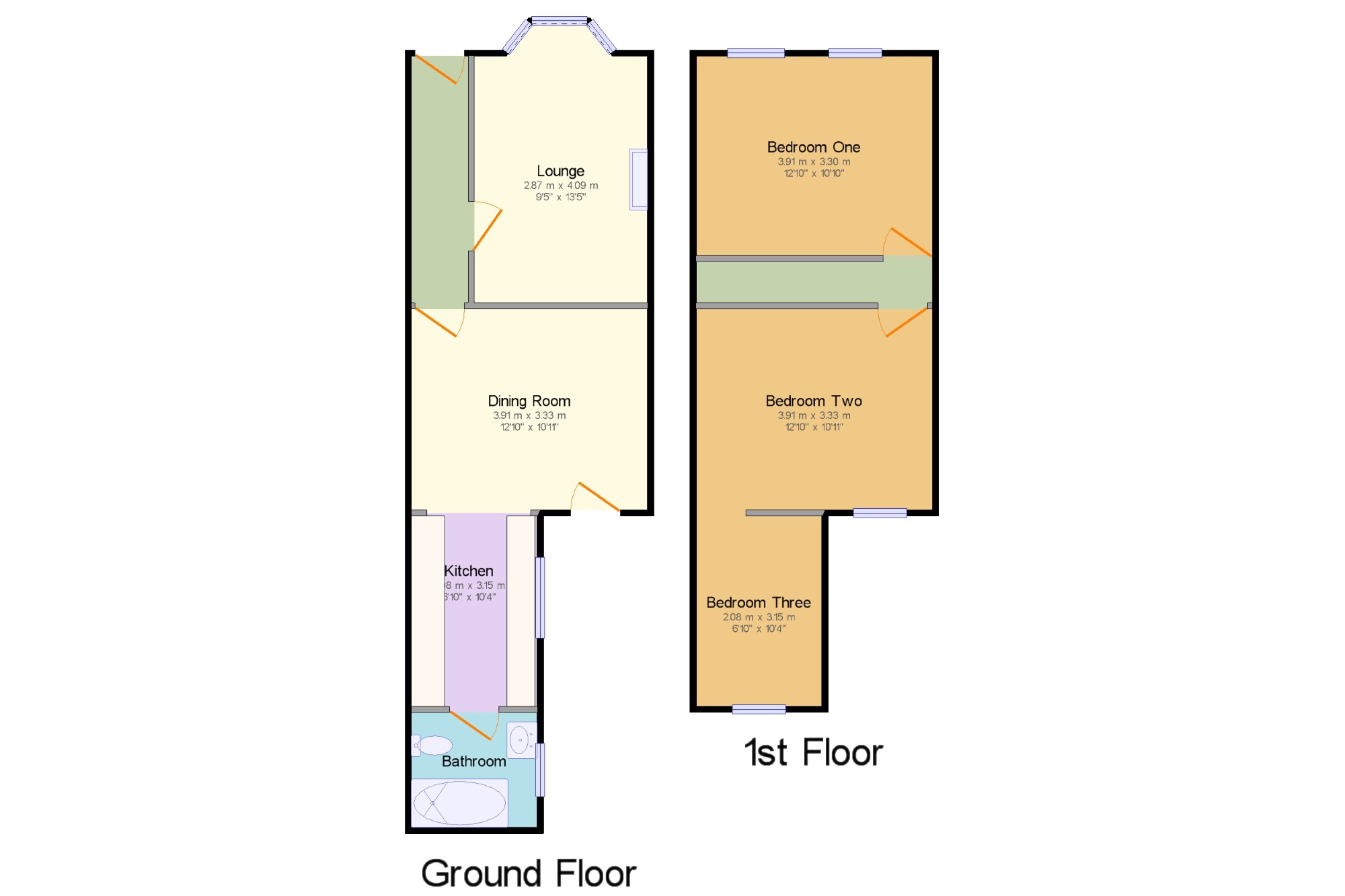 3 Bedrooms Semi-detached house for sale in Prospect Avenue, Rochester, Kent ME2