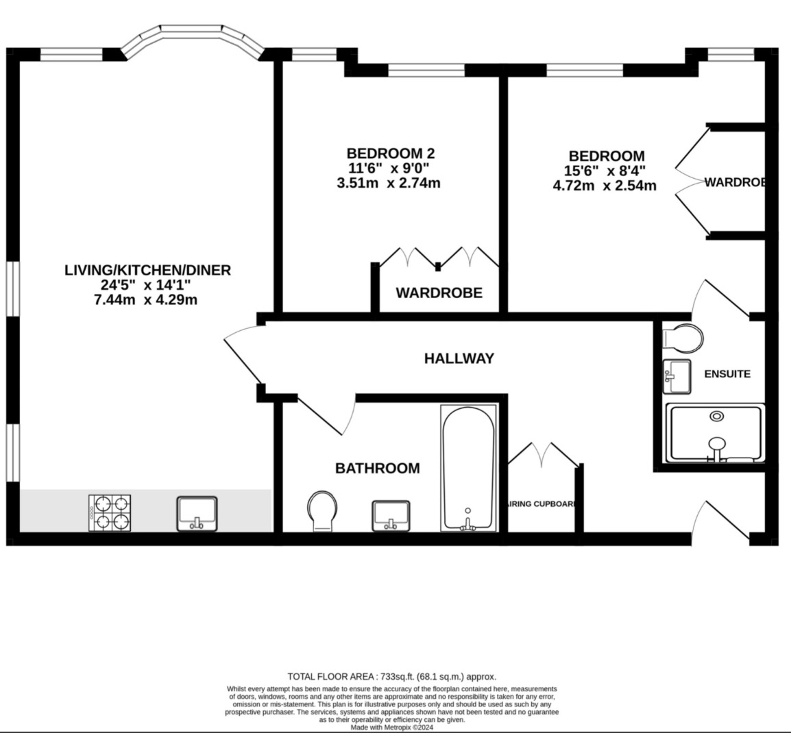 9 Drey House, Gernon Road, Hertfordshire floorplan