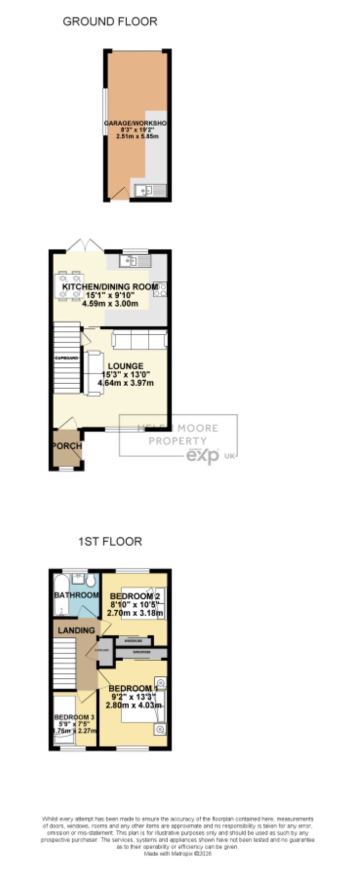 22, New Park Road, Ivybridge floorplan