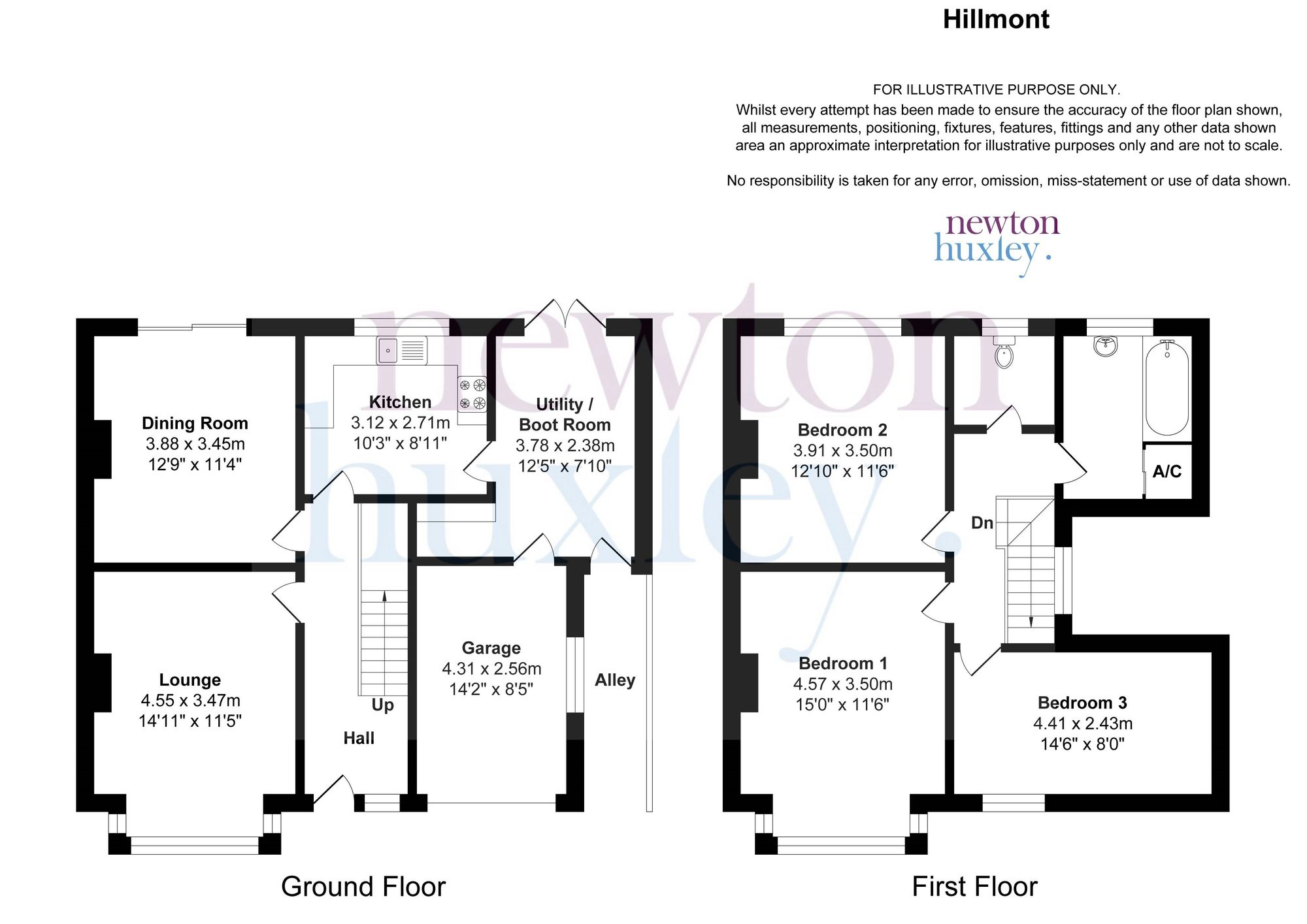 22 Hillmont Road, Esher floorplan