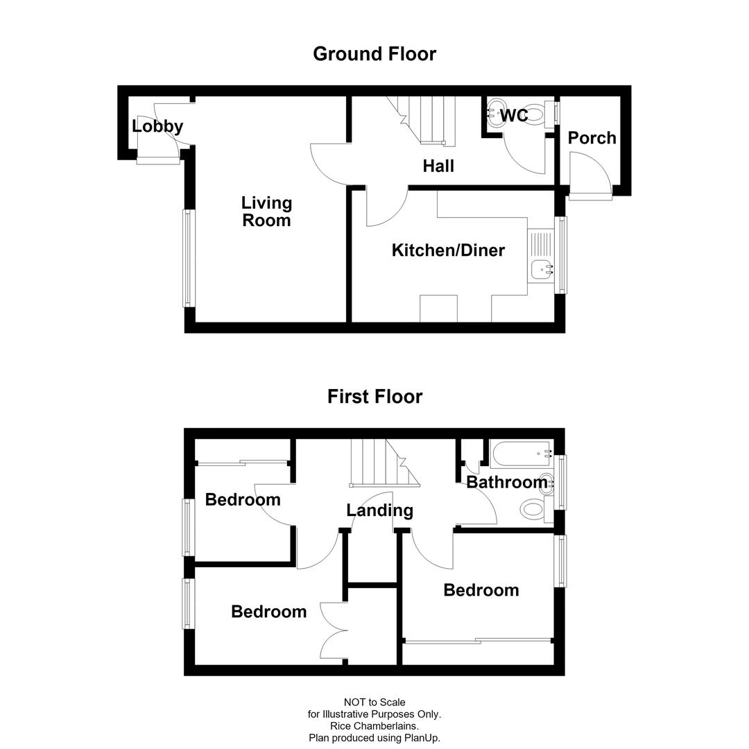 264, Rednal Road, Birmingham floorplan