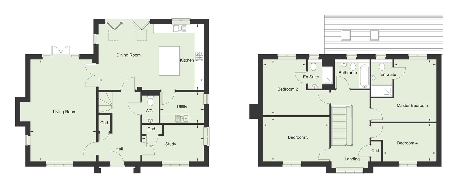 4 Bedrooms Detached house for sale in Danes Green, High Street, Silsoe MK45