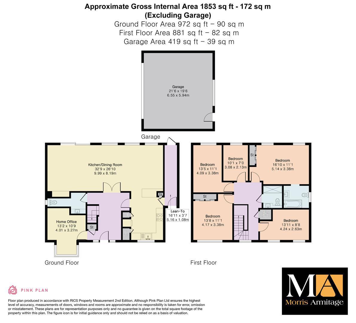 1, Beechwood Close, Exning floorplan