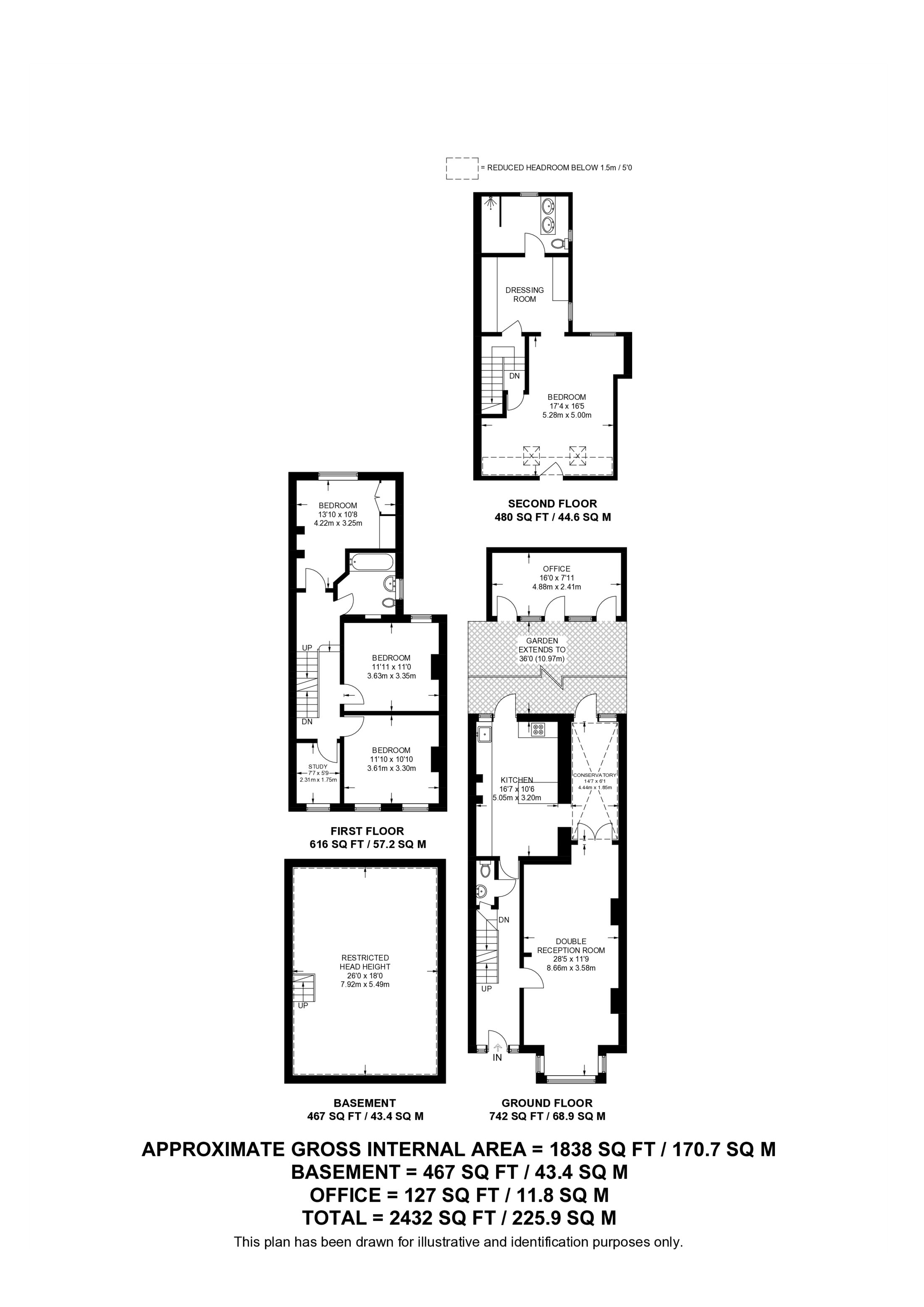 Belmont Avenue, Raynes Park floorplan