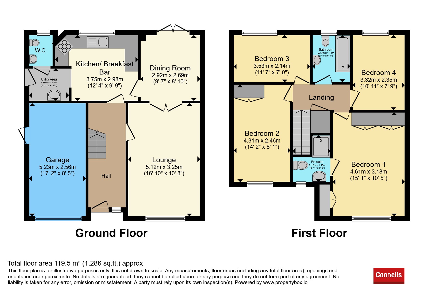 21, Little Field, Northampton floorplan