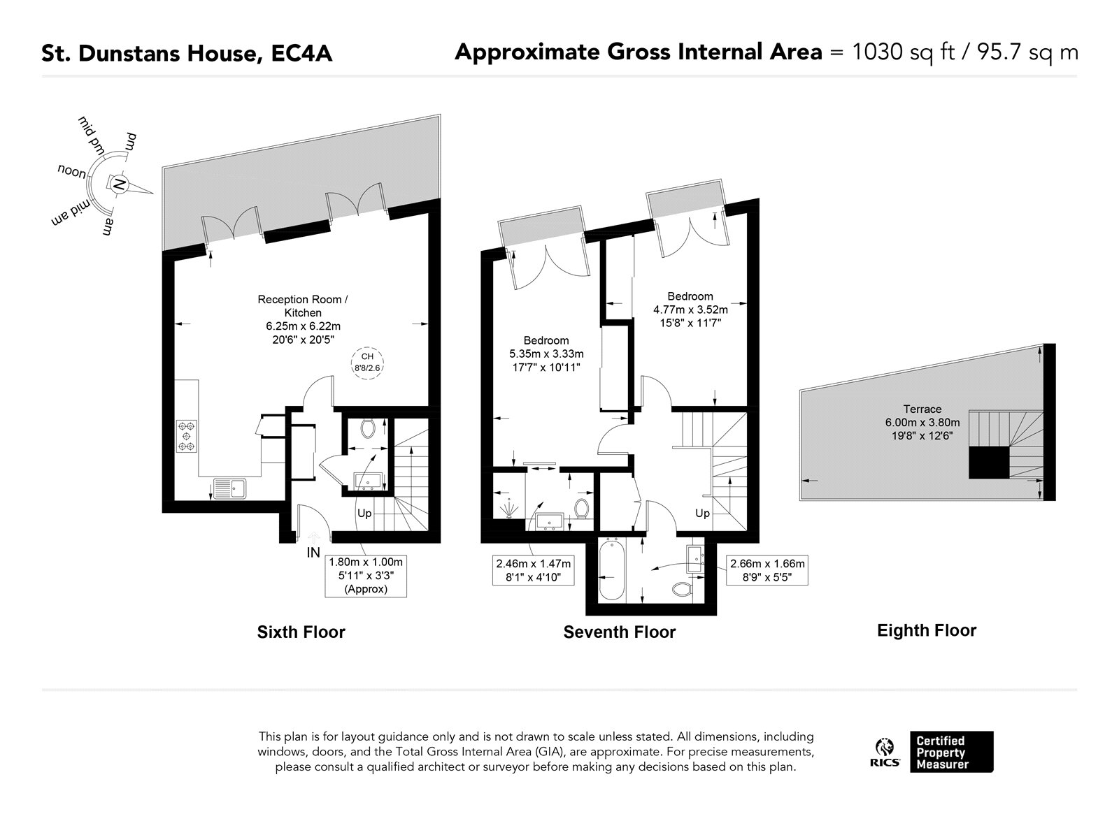 71,, St. Dunstans House, 133 Fetter Lane floorplan