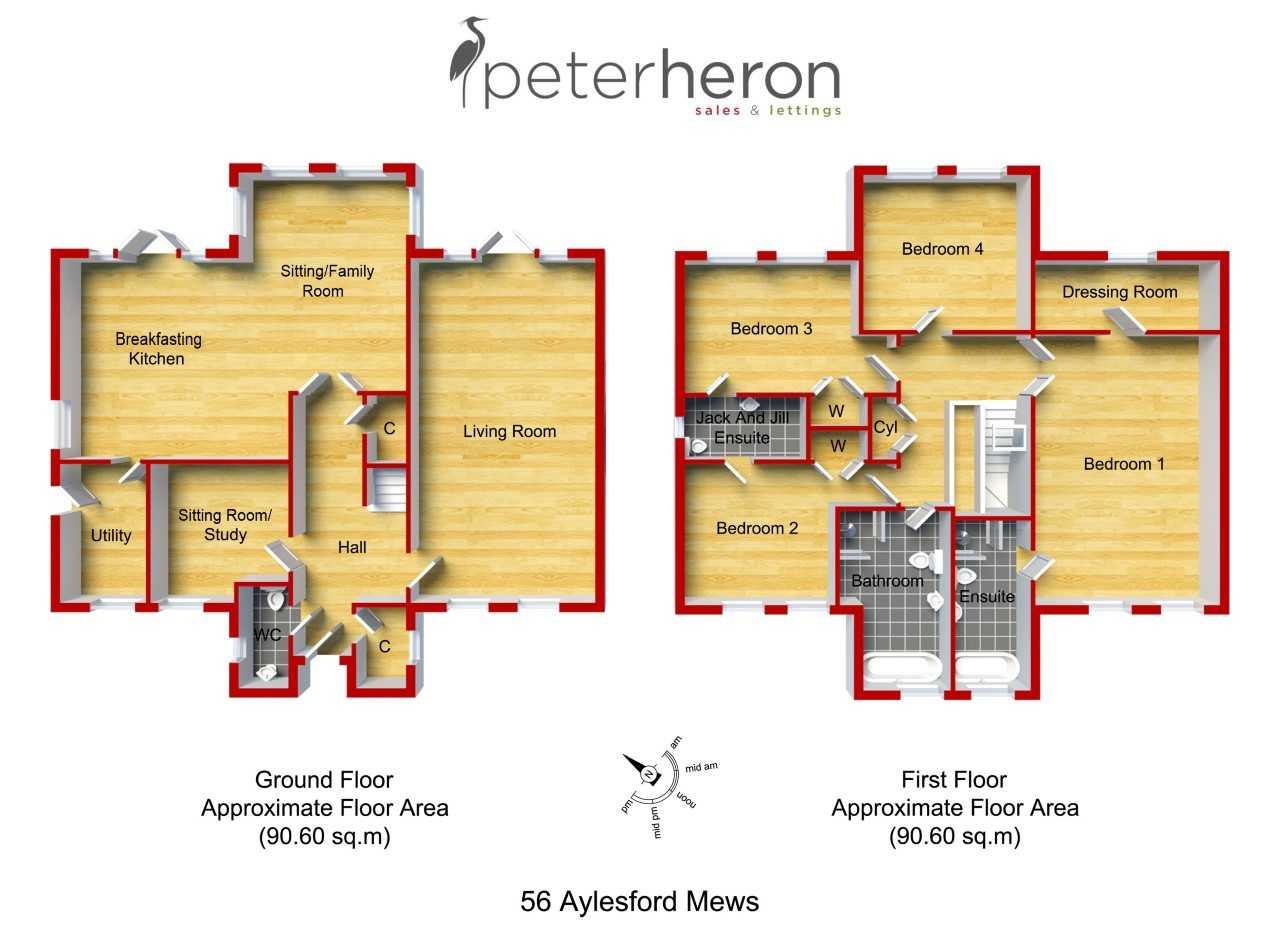 4 bed detached house for sale in Aylesford Mews, Greystoke Manor