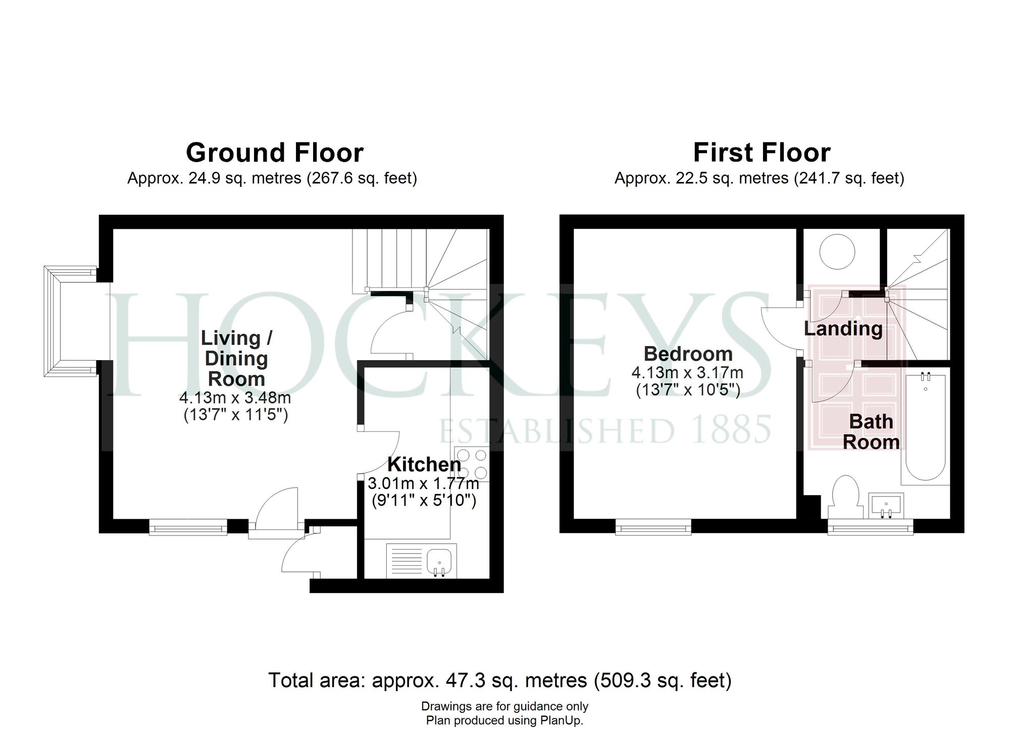 The Spinney, Bar Hill CB23, 1 bedroom terraced house for sale