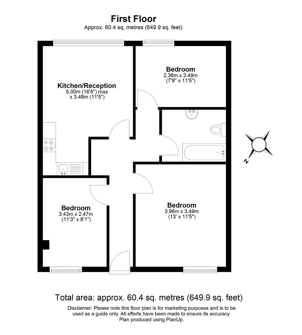 Thomas Baines Road, London floorplan