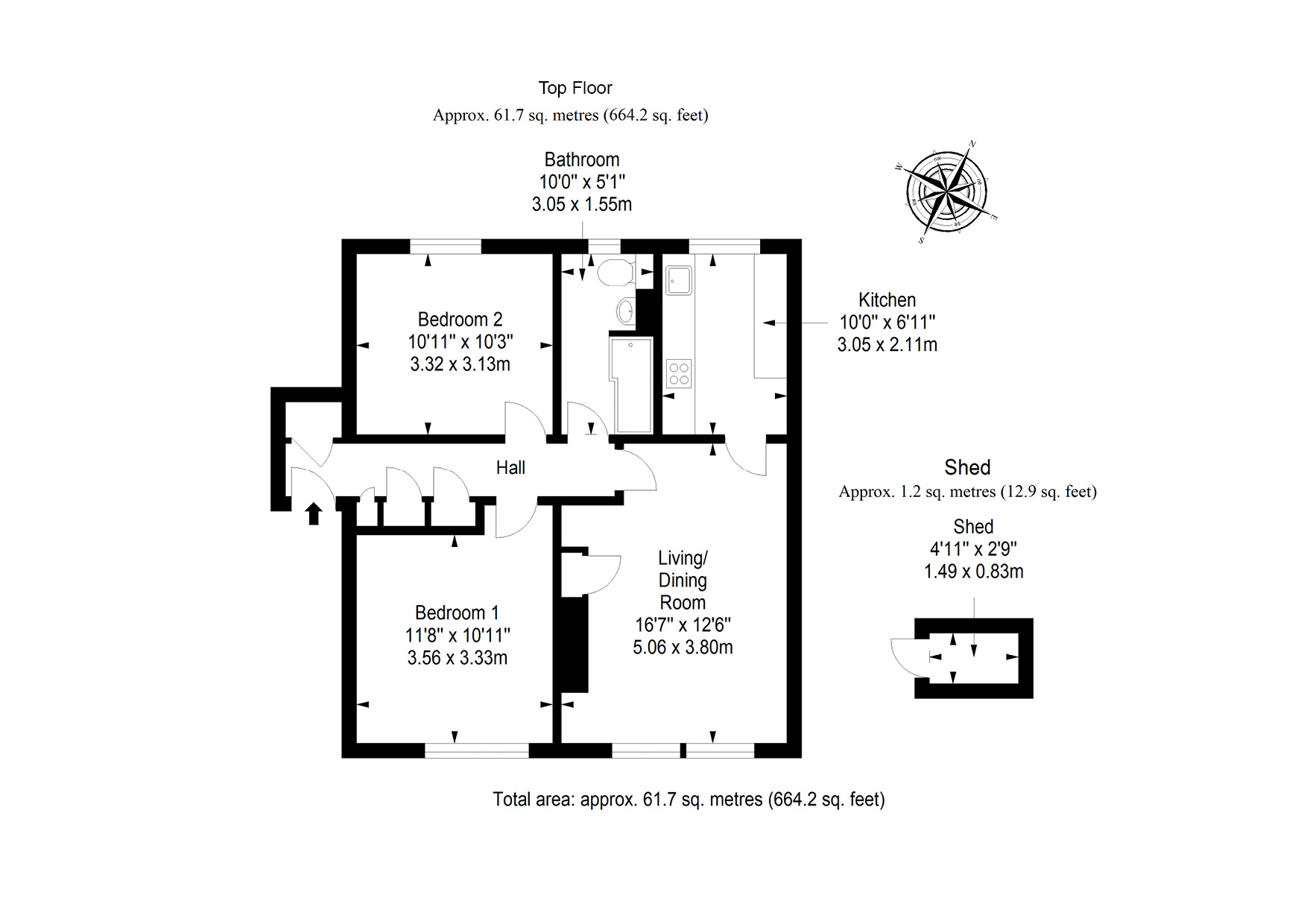 14/6, Oxgangs Farm Drive, Edinburgh floorplan