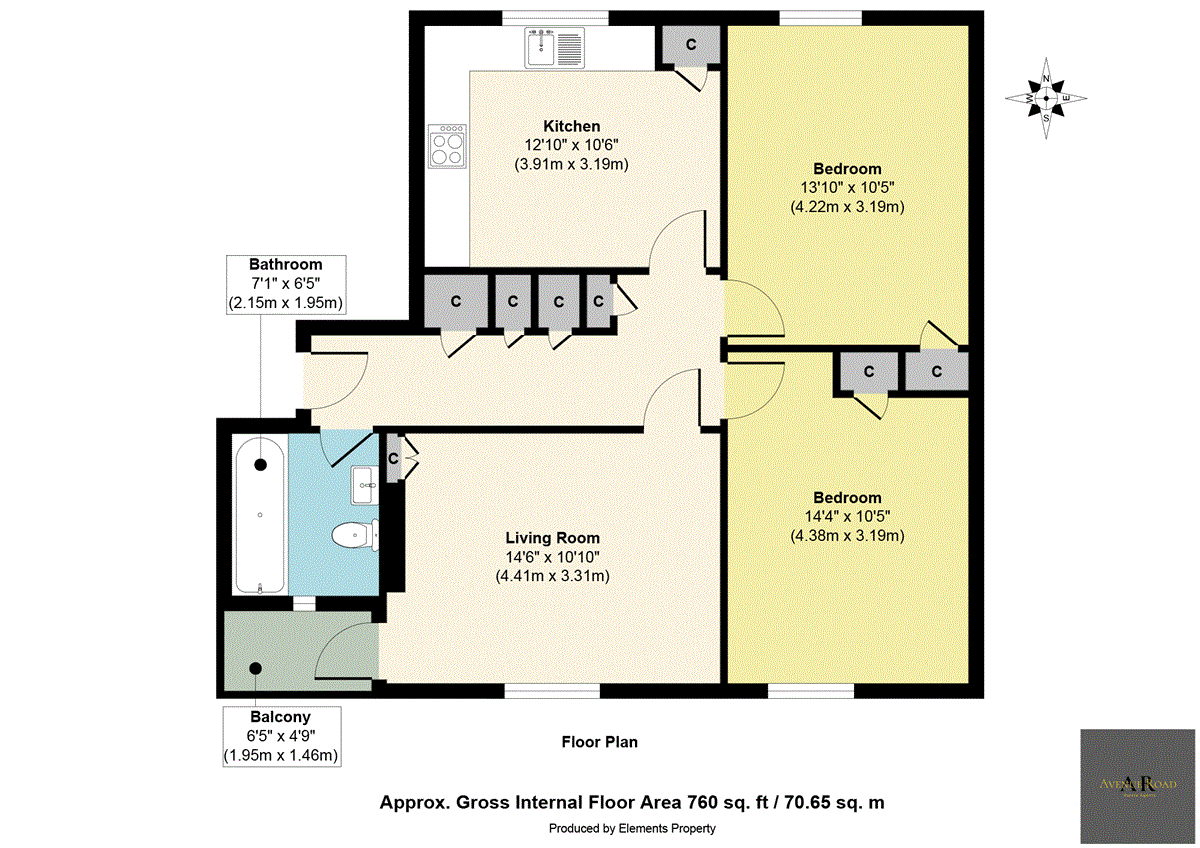 8/5 Summertrees Court, Edinburgh floorplan