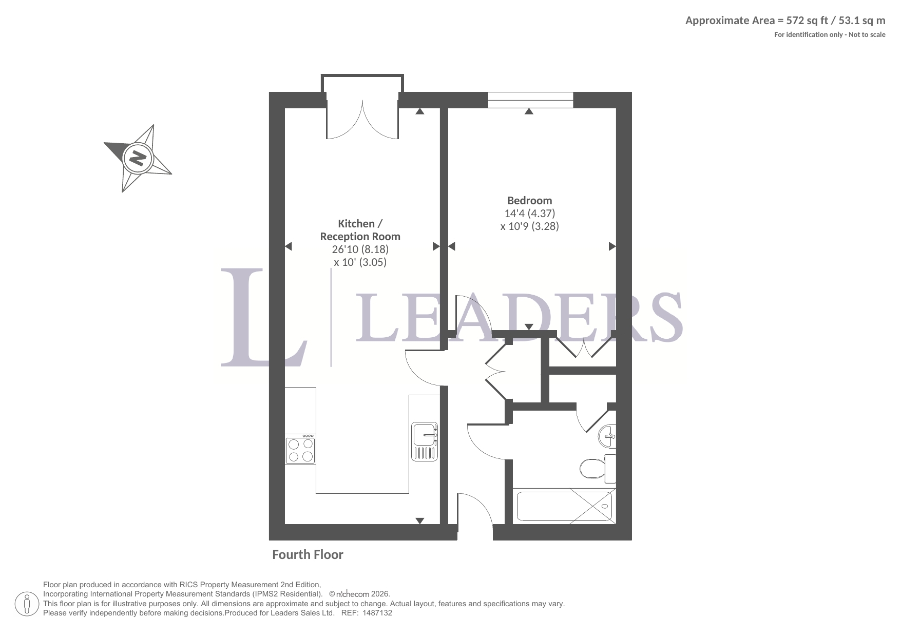 Flat 21, Central Walk,, Station Approach, Surrey floorplan