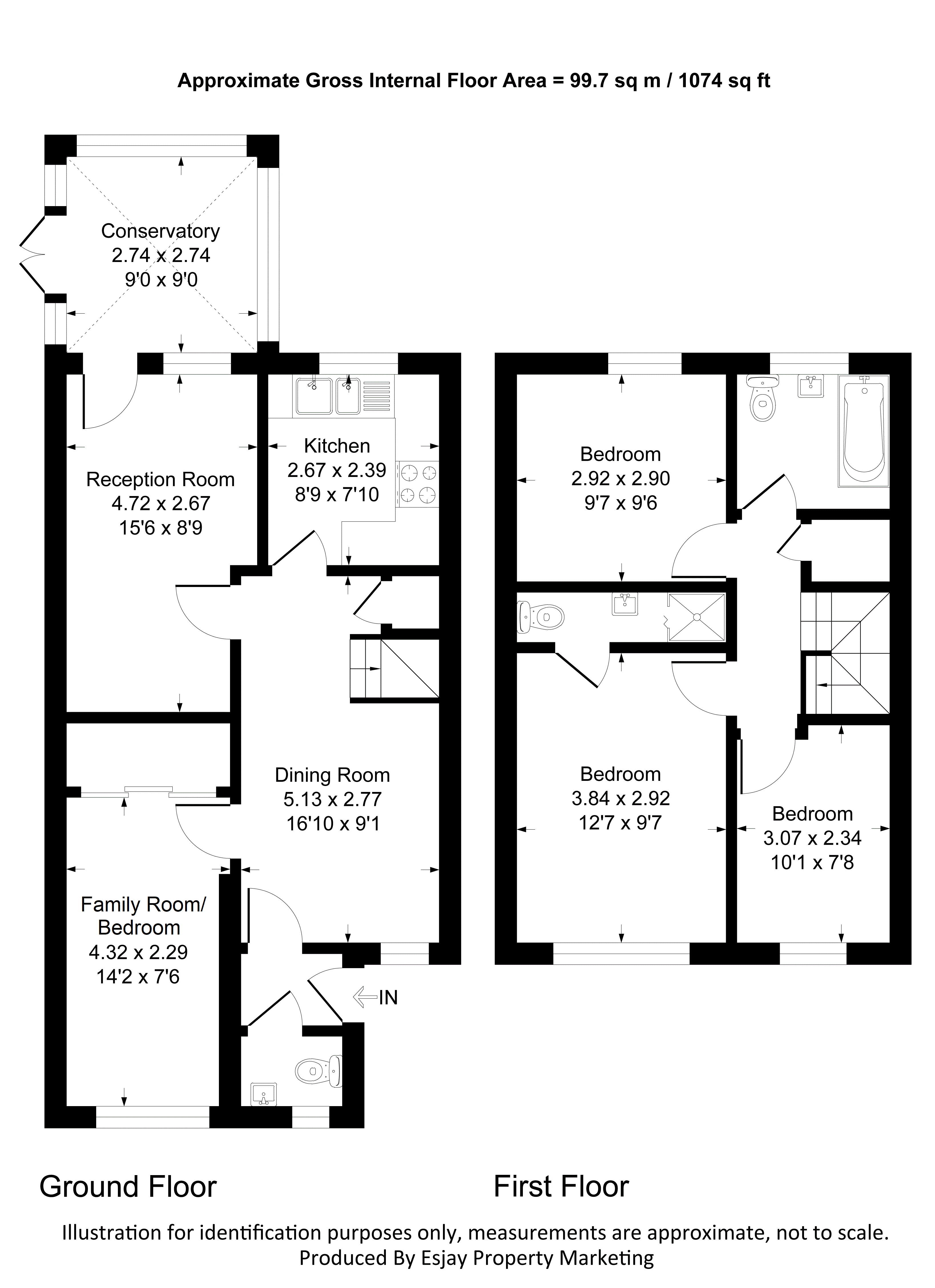 37, Windrush, New Malden floorplan