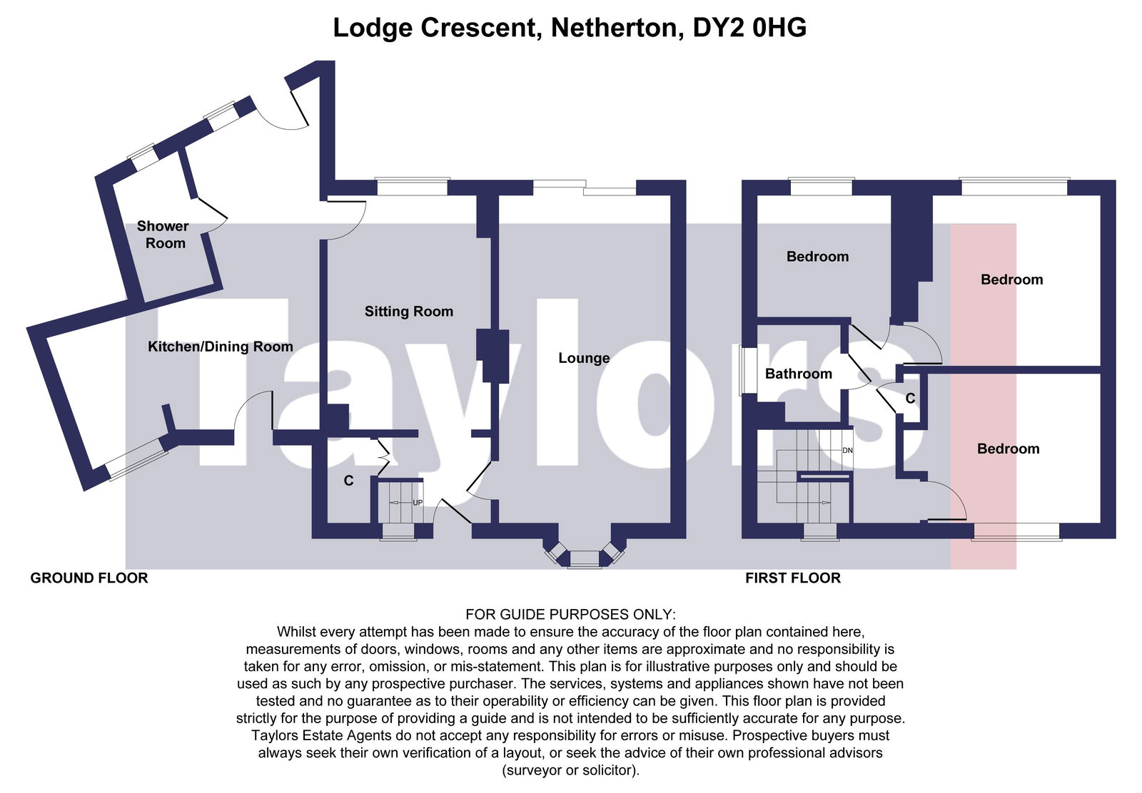 59, Lodge Crescent, Dudley floorplan