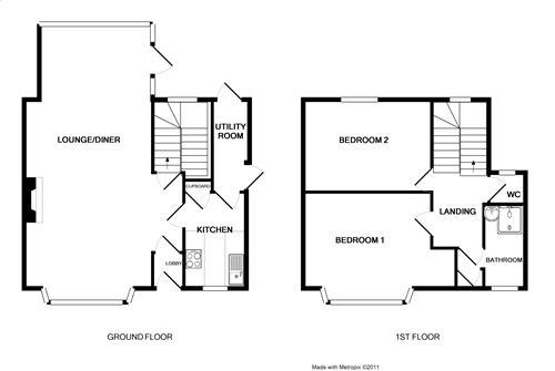 2 Bedrooms Detached house to rent in Station Road, Angmering, Littlehampton BN16