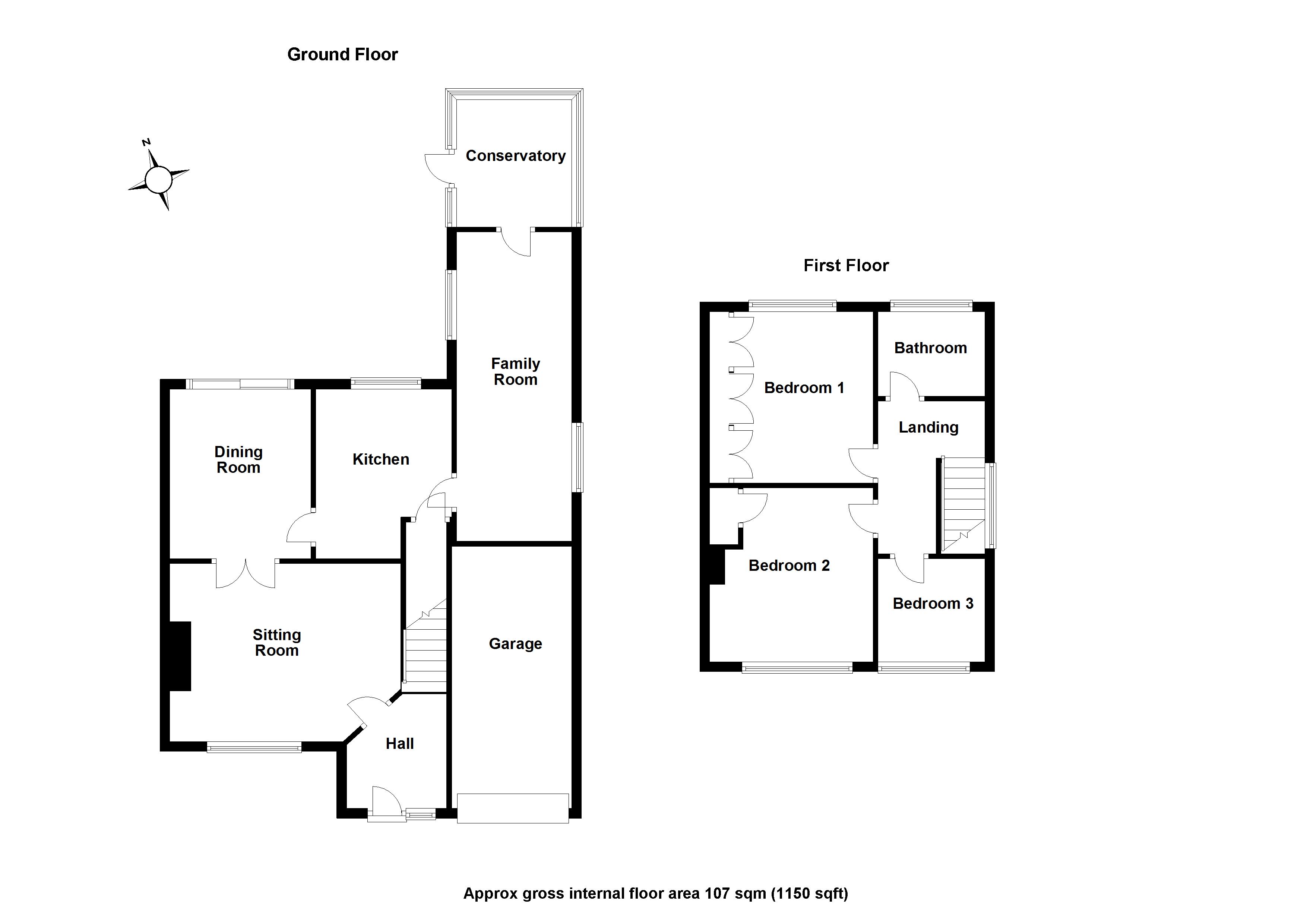 3 Bedrooms Semi-detached house for sale in Rowntree Way, Saffron Walden CB11