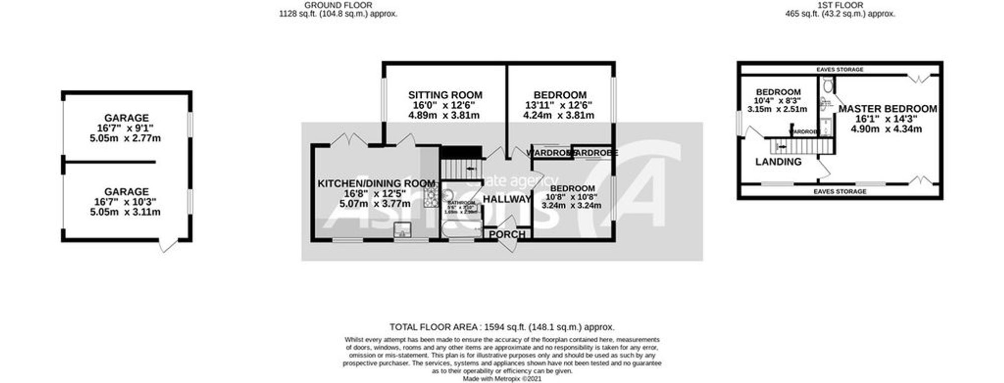 6 Ennerdale Avenue, Wigan floorplan