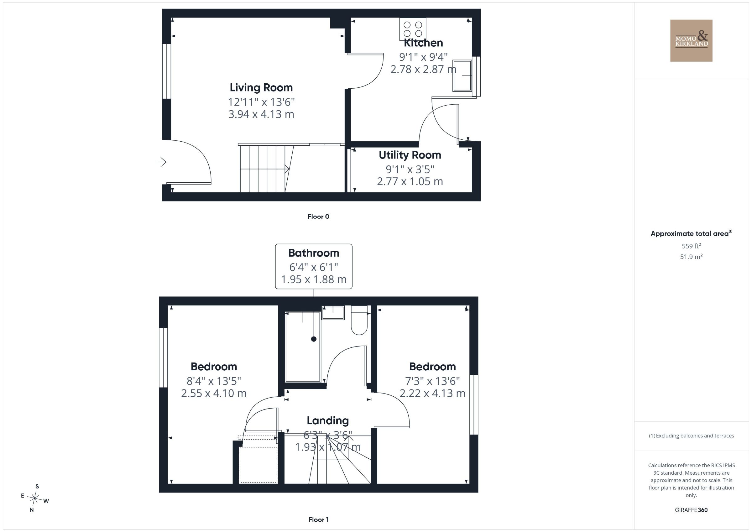 55 Seaforth Road, Stewarton floorplan