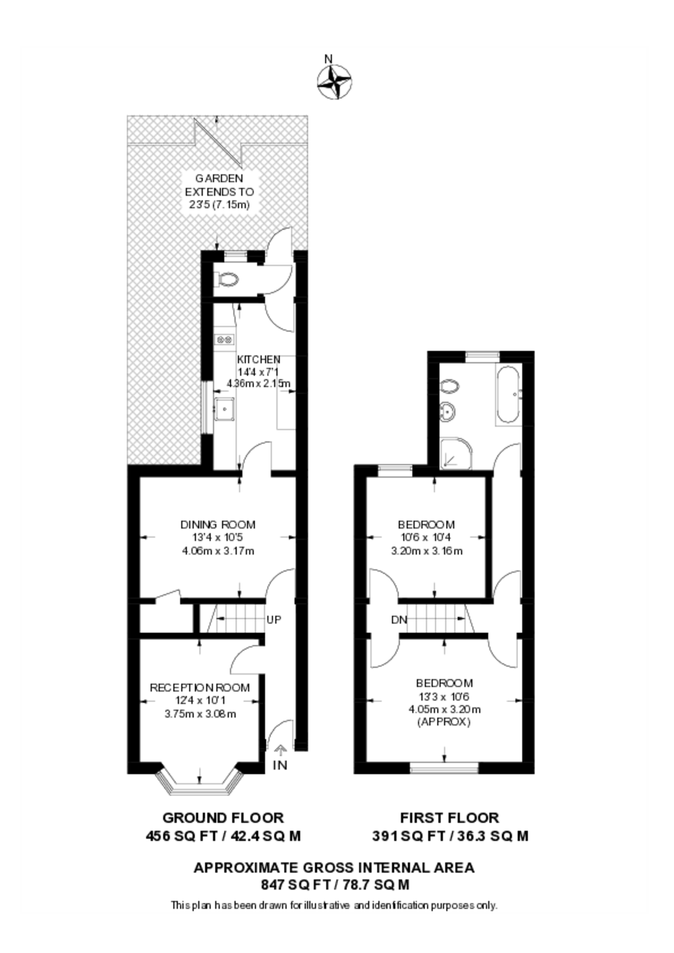 Stoneydown Avenue, Walthamstow floorplan