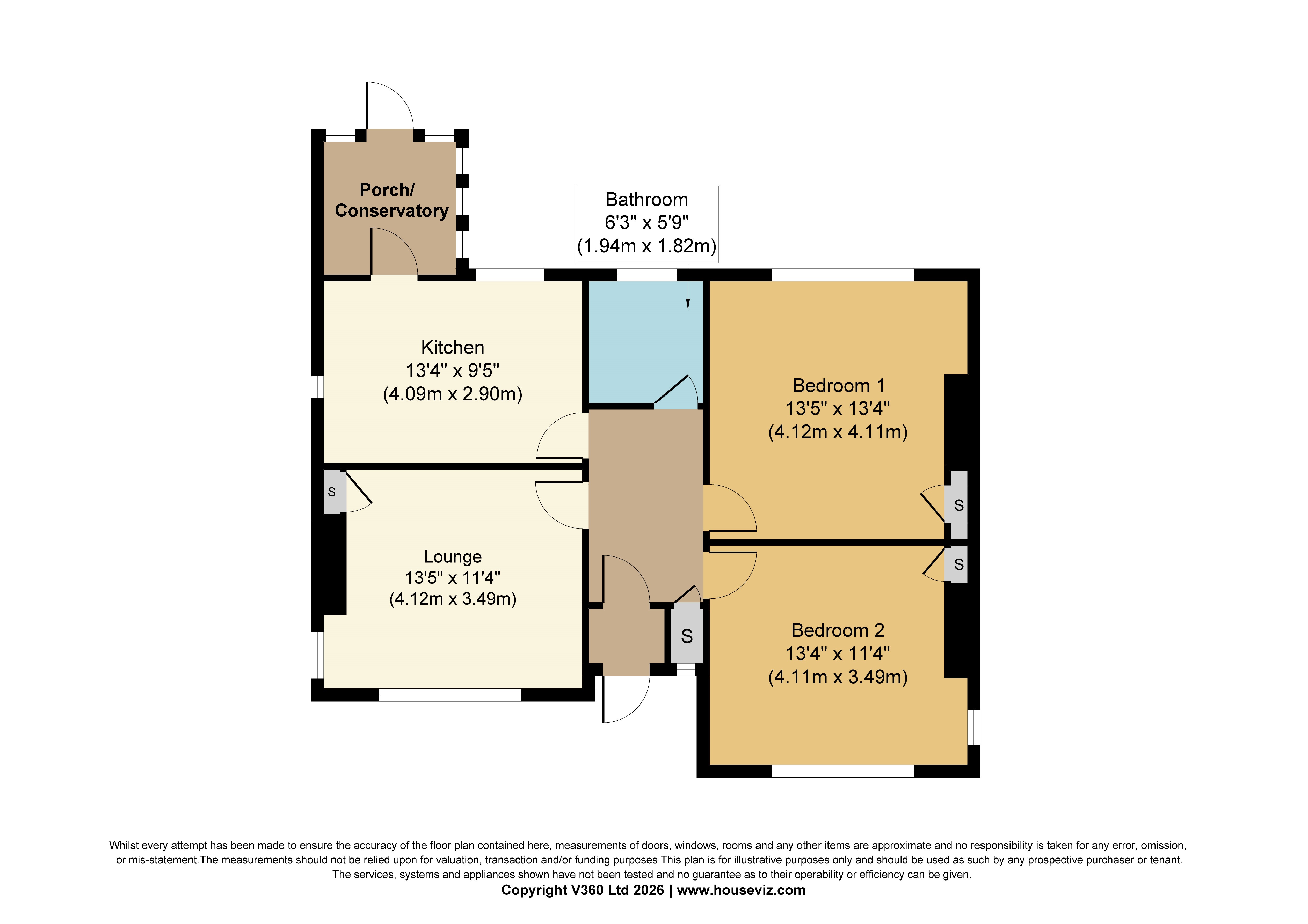 24, Gartcows Crescent, Falkirk floorplan