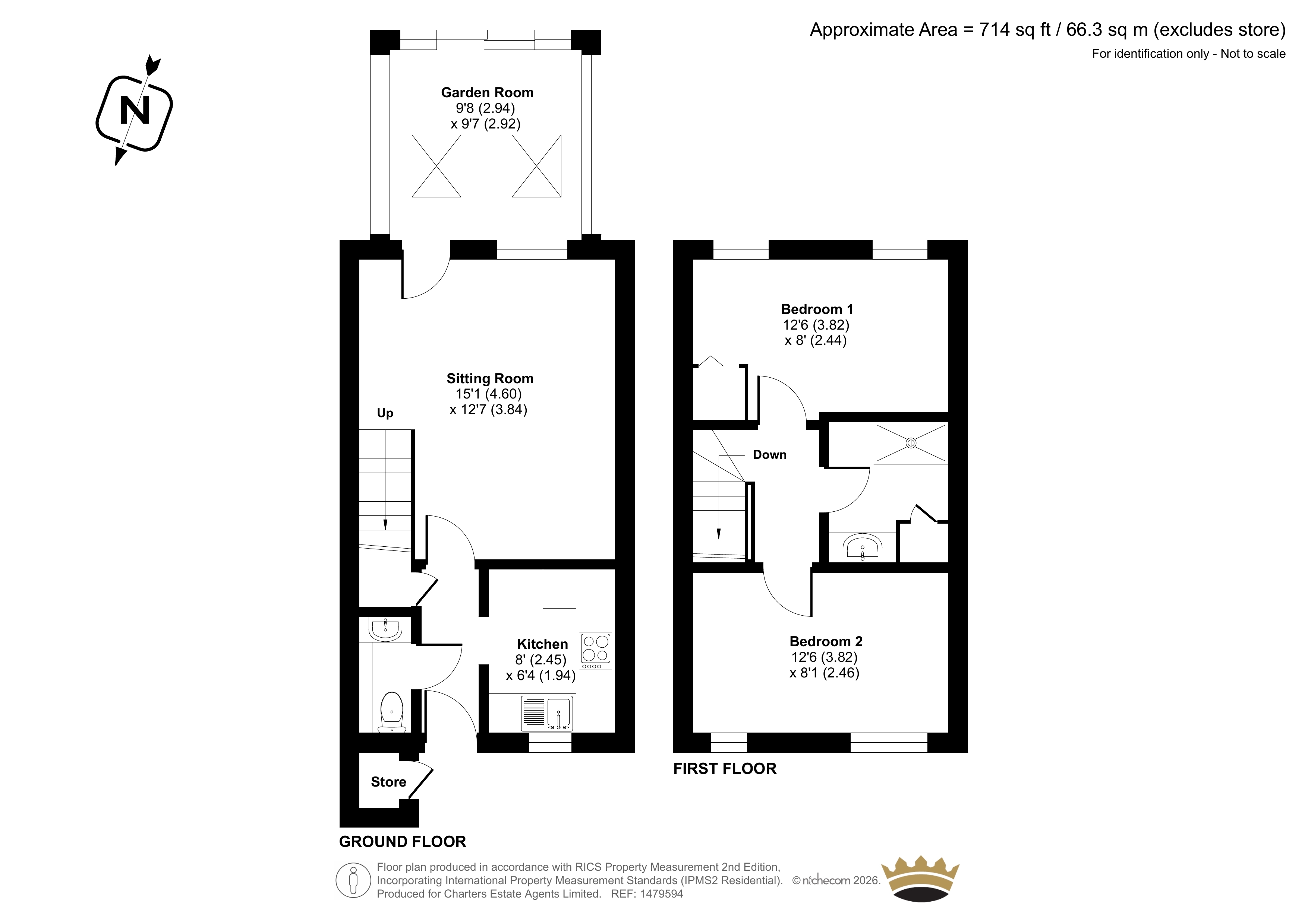 67, Cowslip Close - SILVER SUB, Gosport floorplan