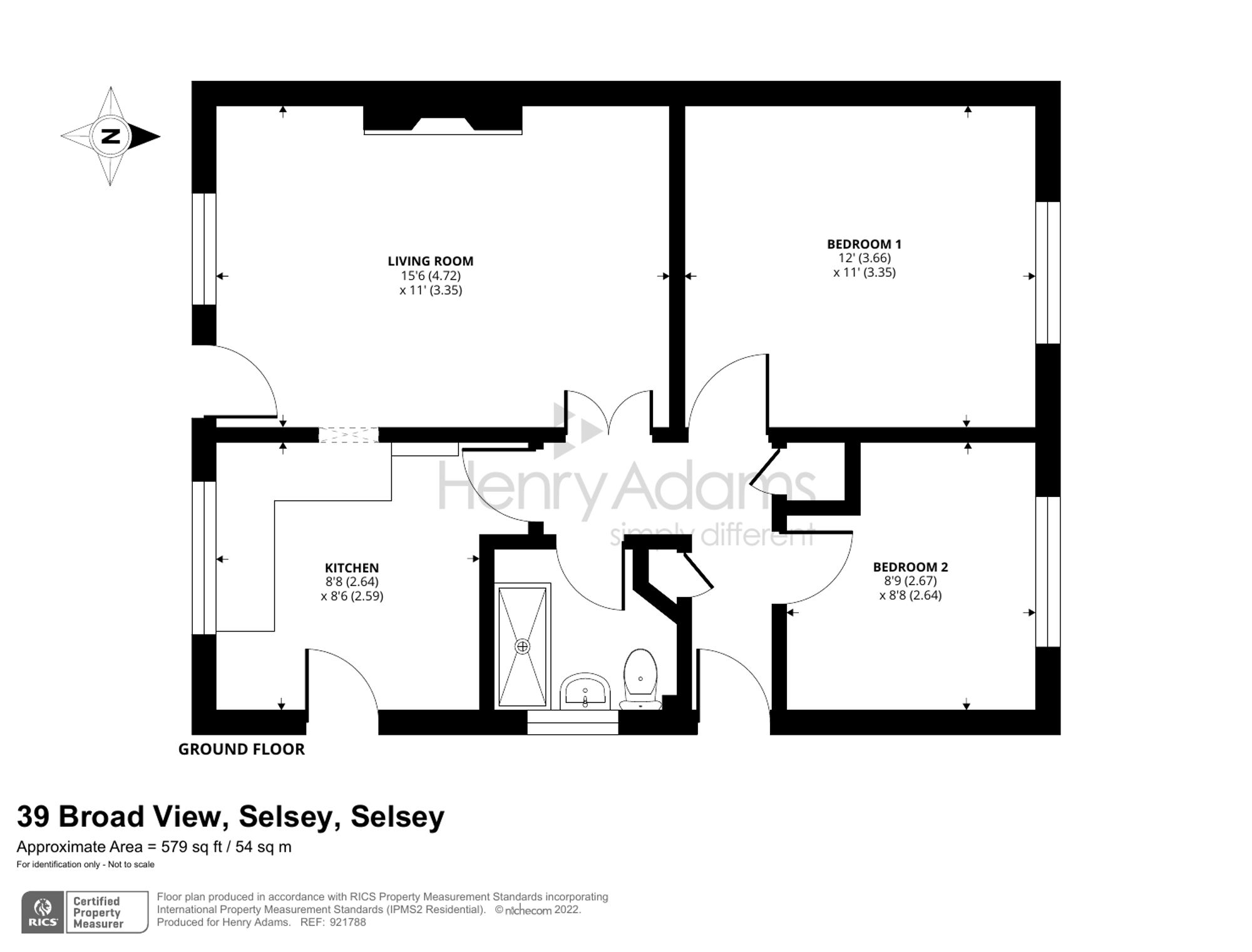 39 Broad View, Chichester floorplan