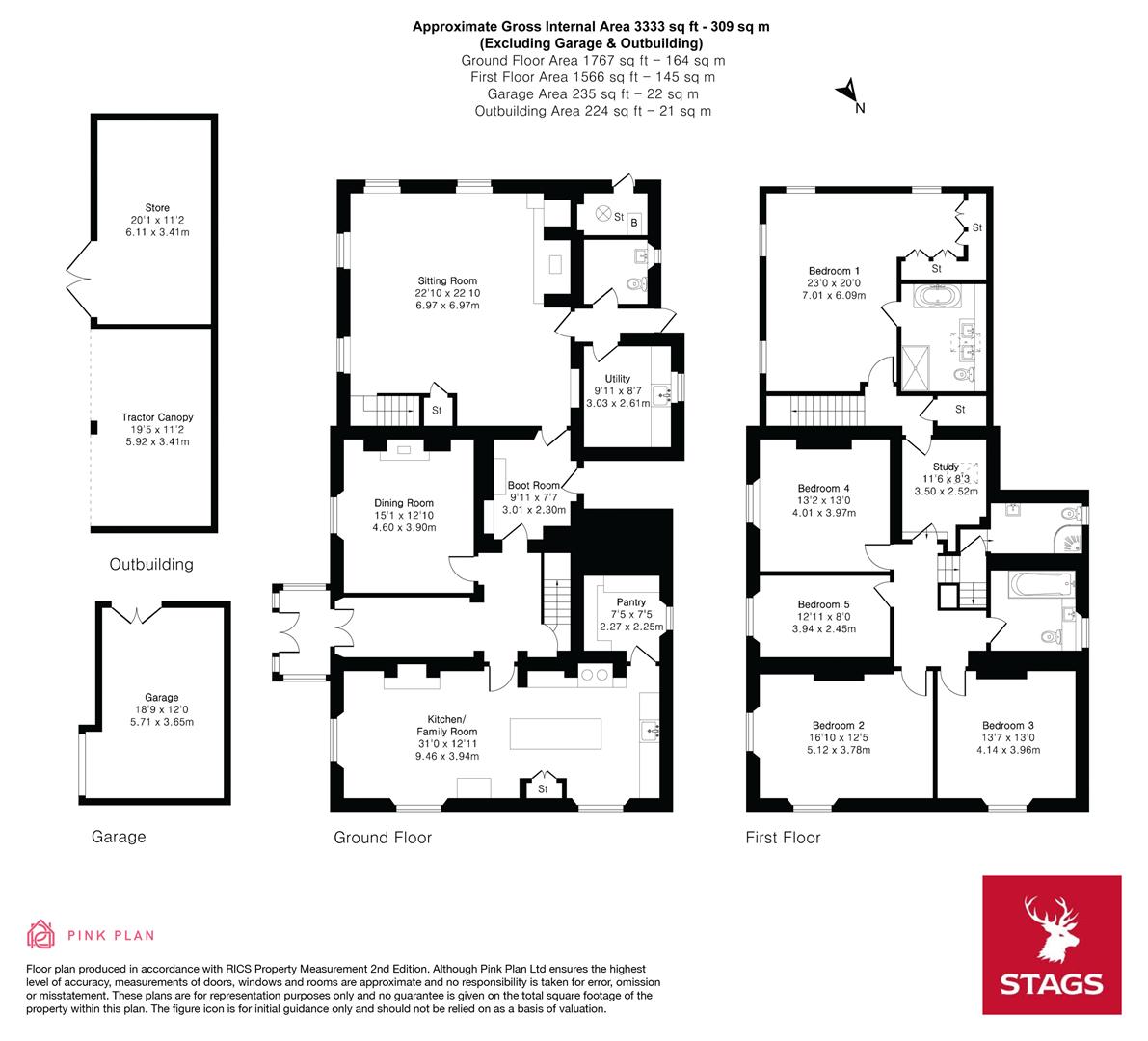 Old Rectory, Beaworthy floorplan