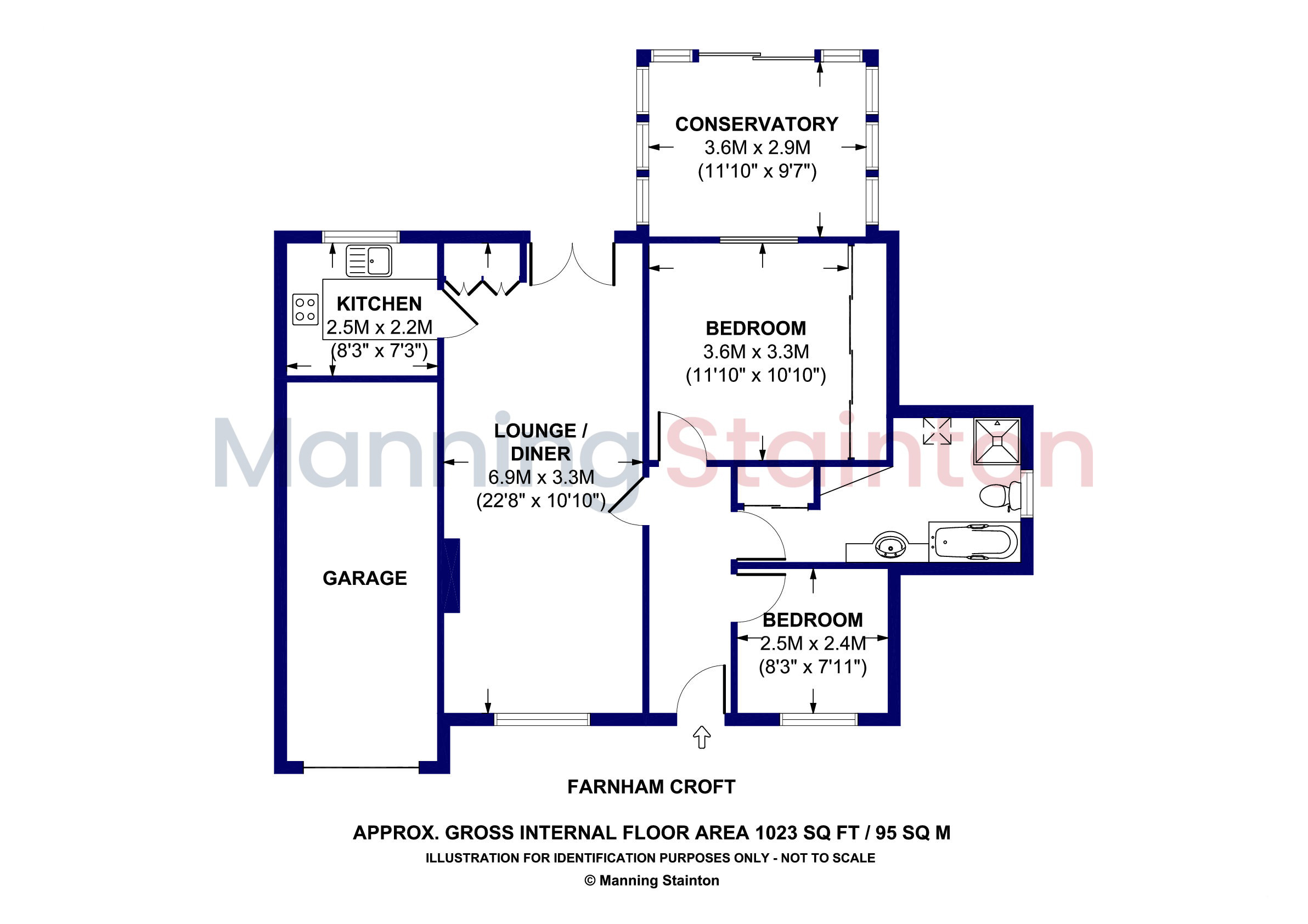 29, Farnham Croft, West Yorkshire floorplan