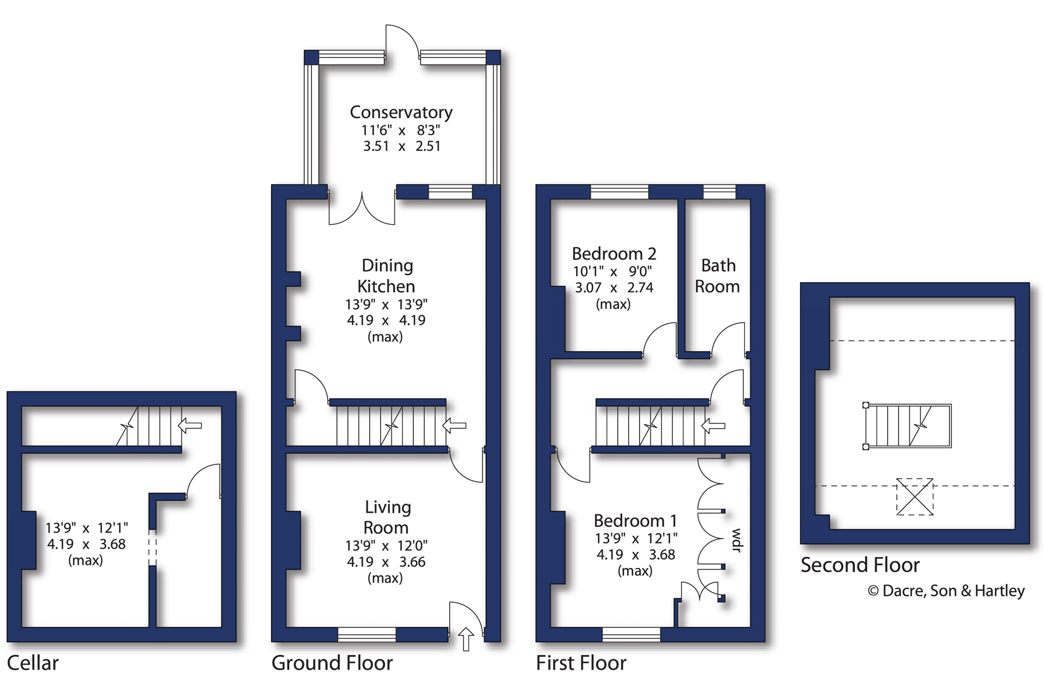 19, Common Lane, Wakefield floorplan