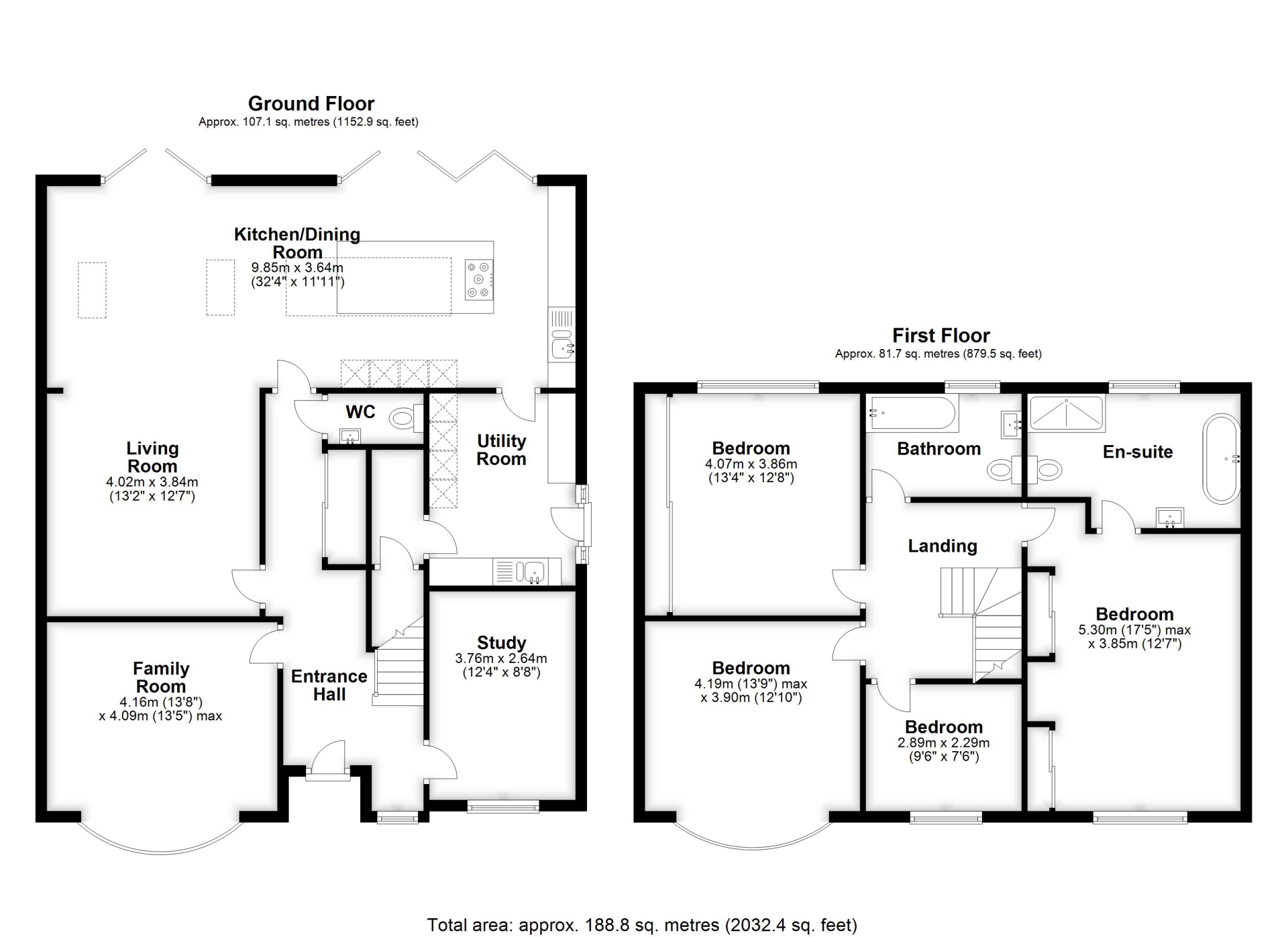 34, McKenzie Road, Broxbourne floorplan