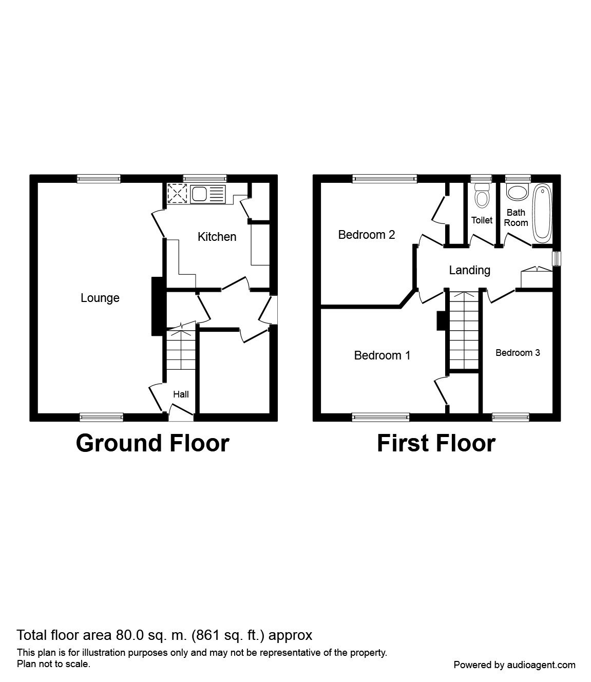 Cotswold Road, Rothwell, Leeds, West Yorkshire LS26, 3 bedroom semi