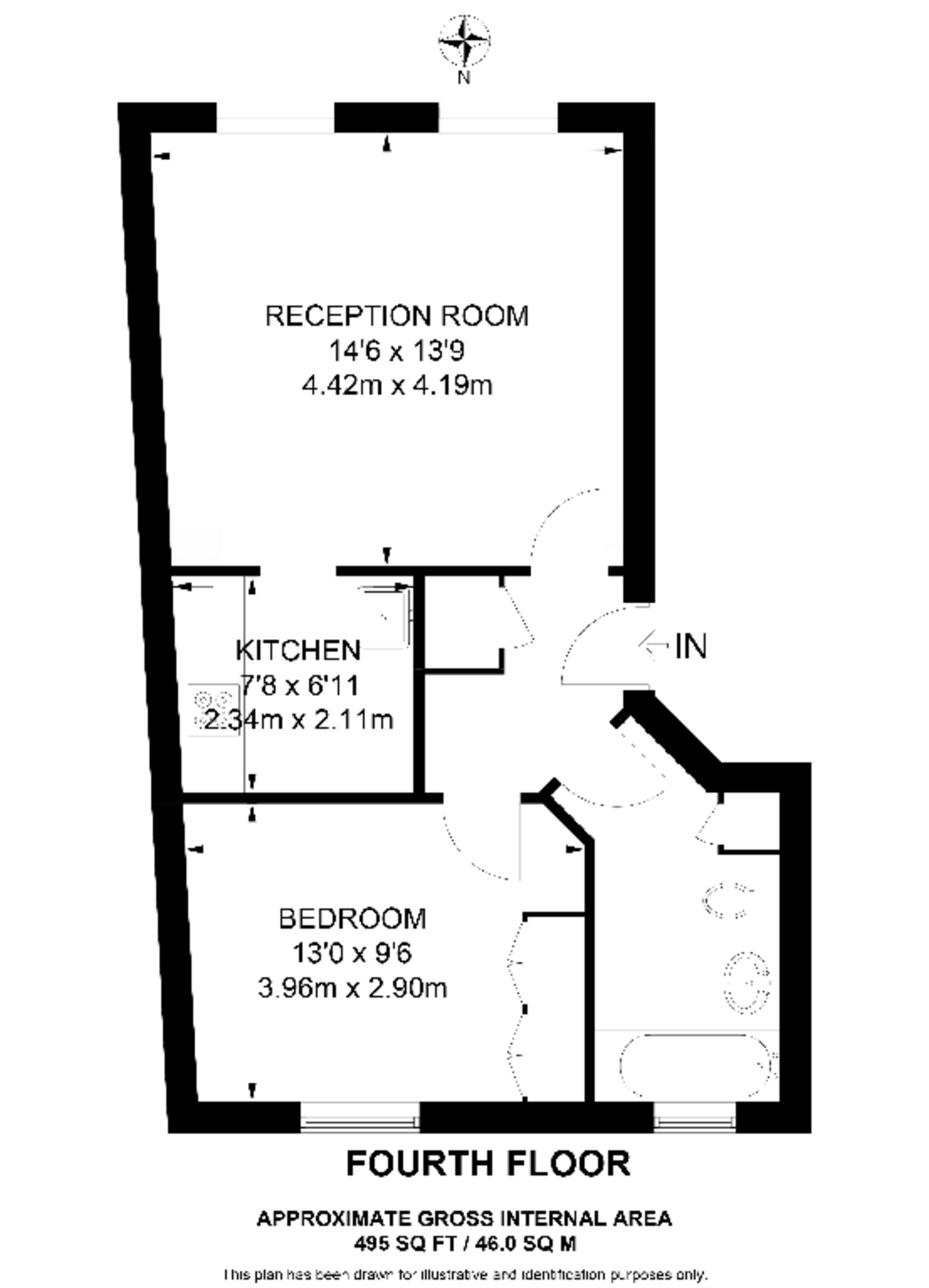 Coke Street, Aldgate floorplan