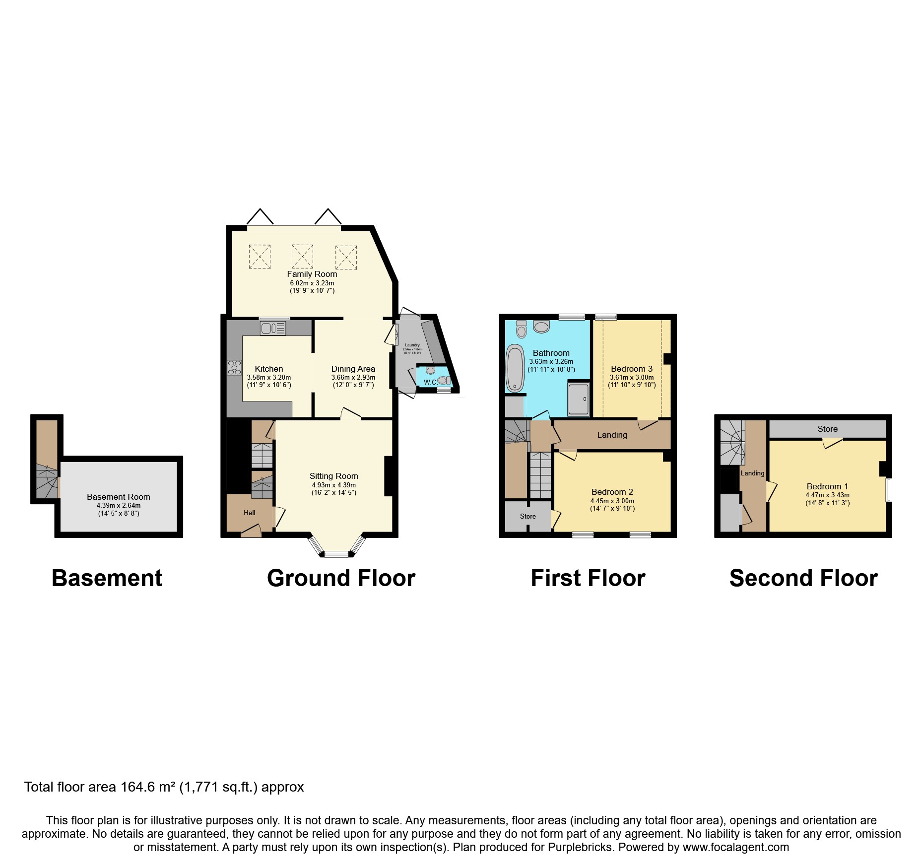 3, High Green, Stafford floorplan