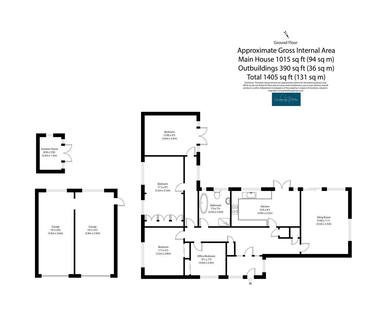 22, The Close, Tattingstone floorplan