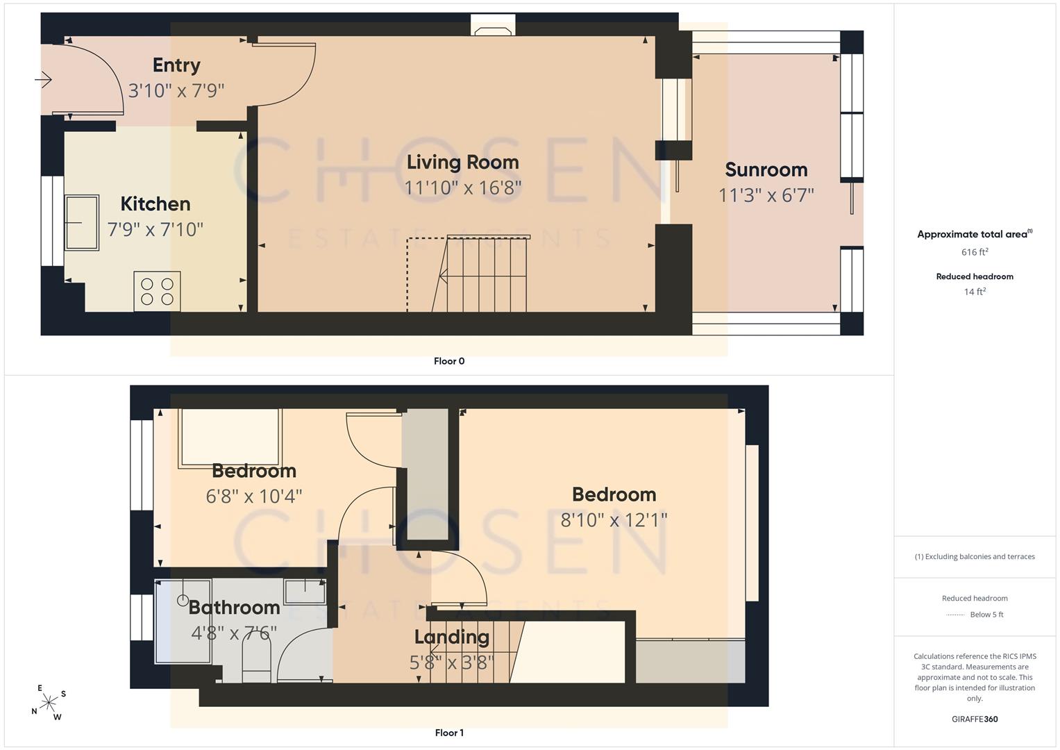 19, Peacock Close, Cheltenham floorplan