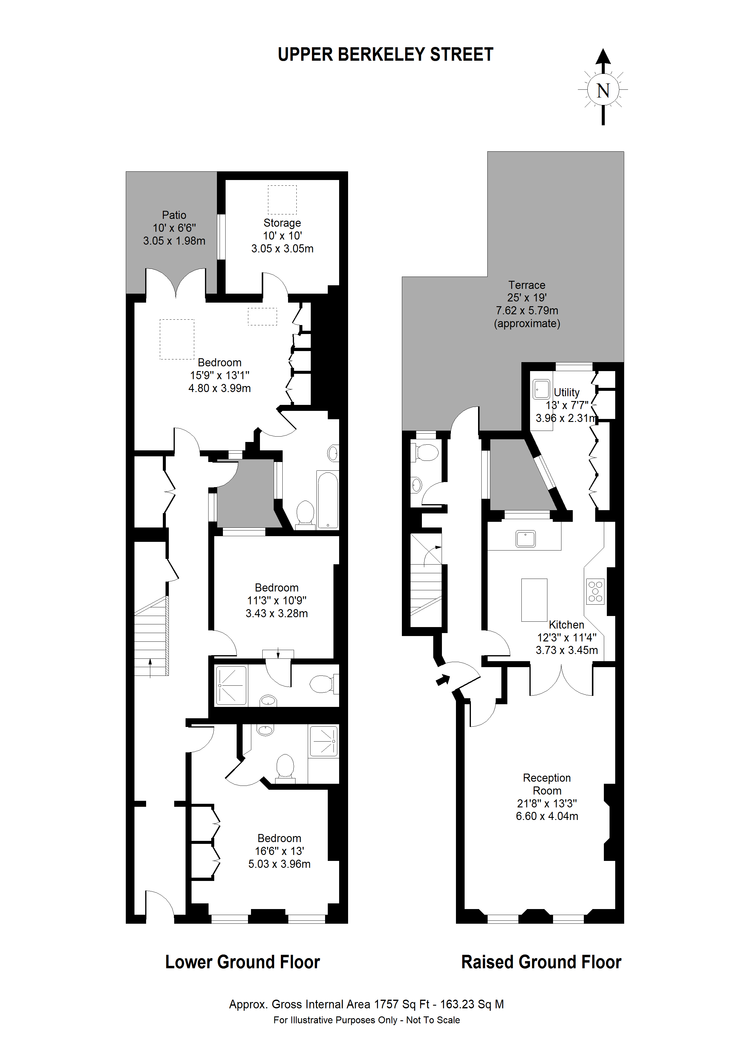 3 Bedrooms Flat to rent in Upper Berkeley Street, London W1H