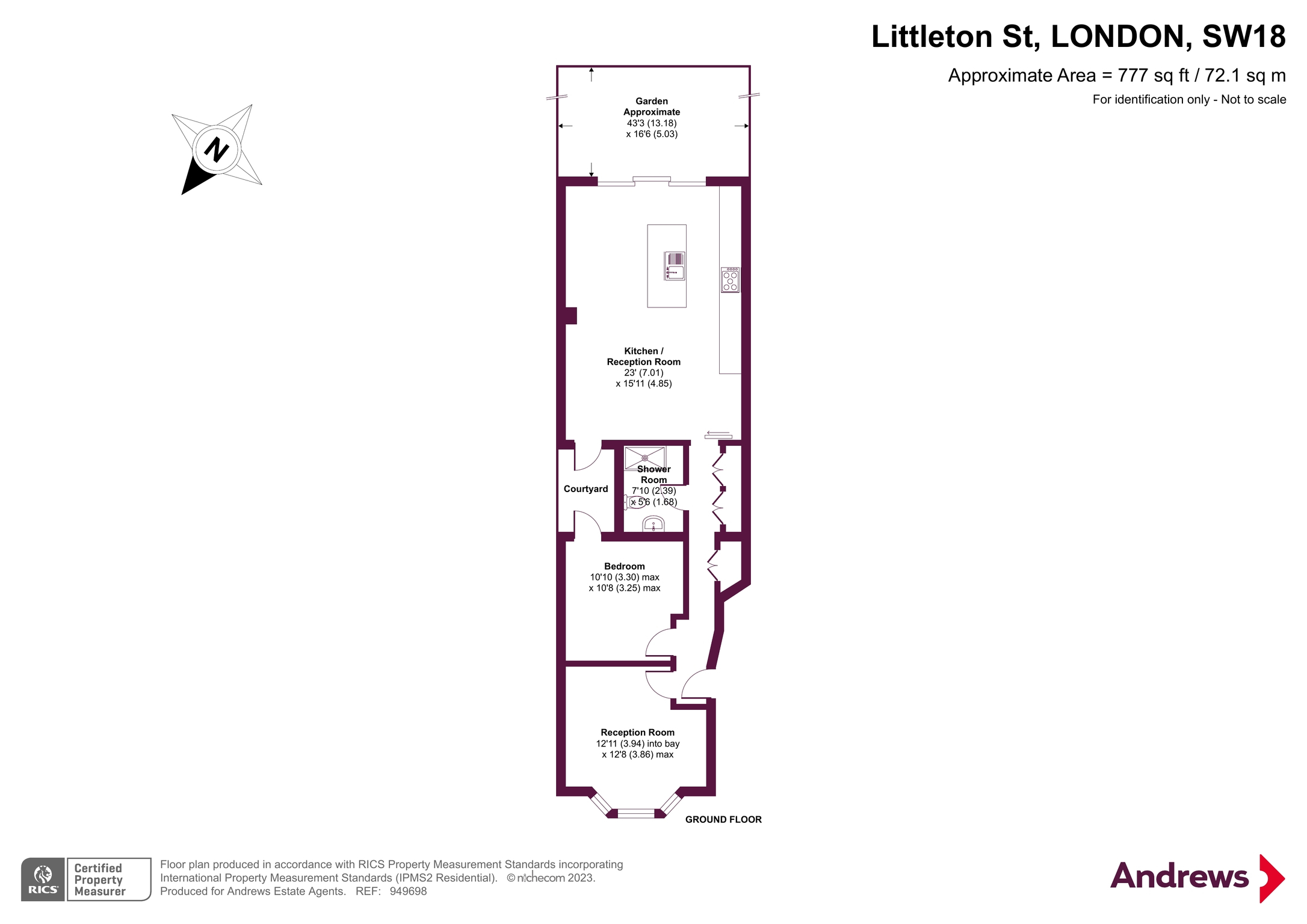 Littleton Street, LONDON floorplan