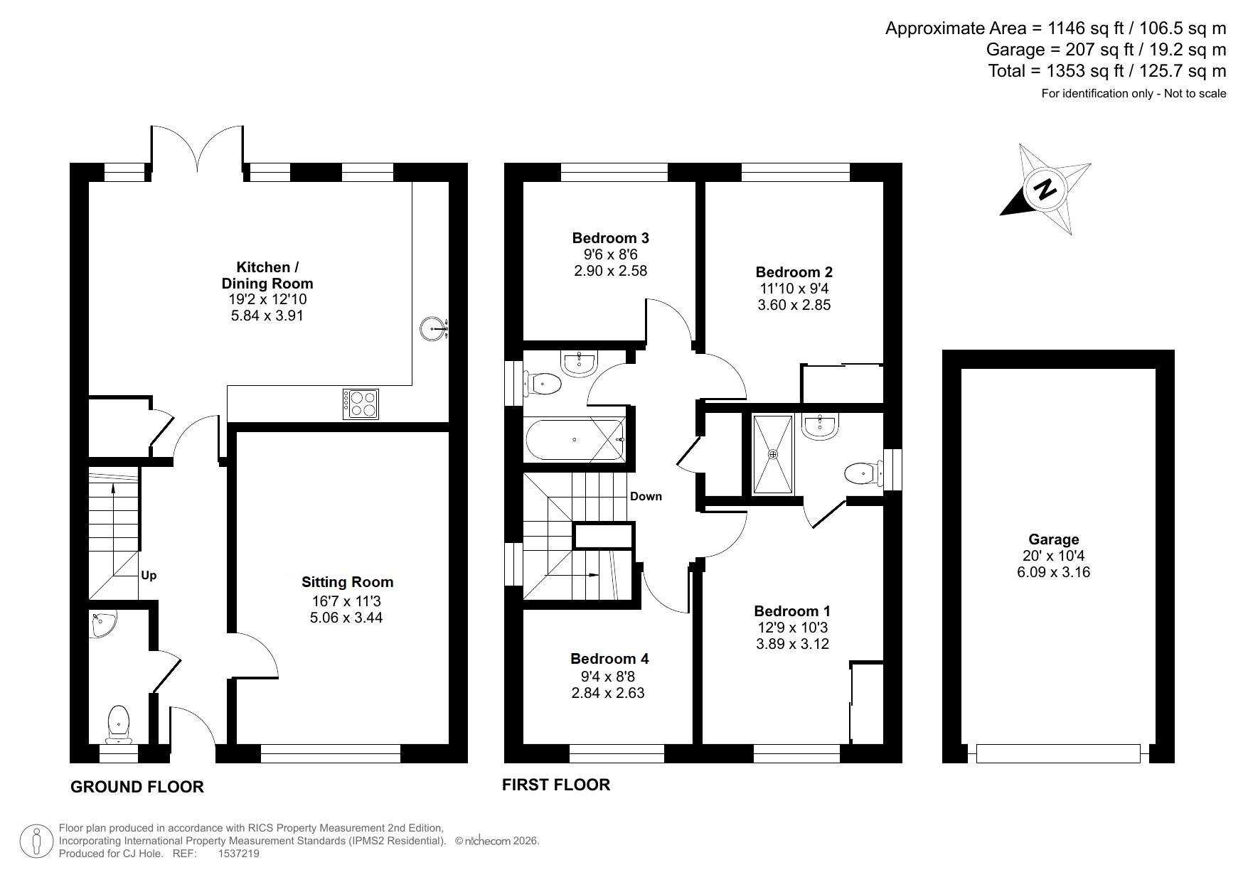 Burnet Drive, Cheltenham floorplan