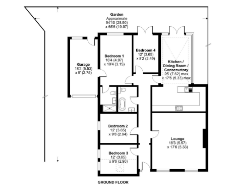 Grove Cottage,, Shelleys Lane, Kent floorplan