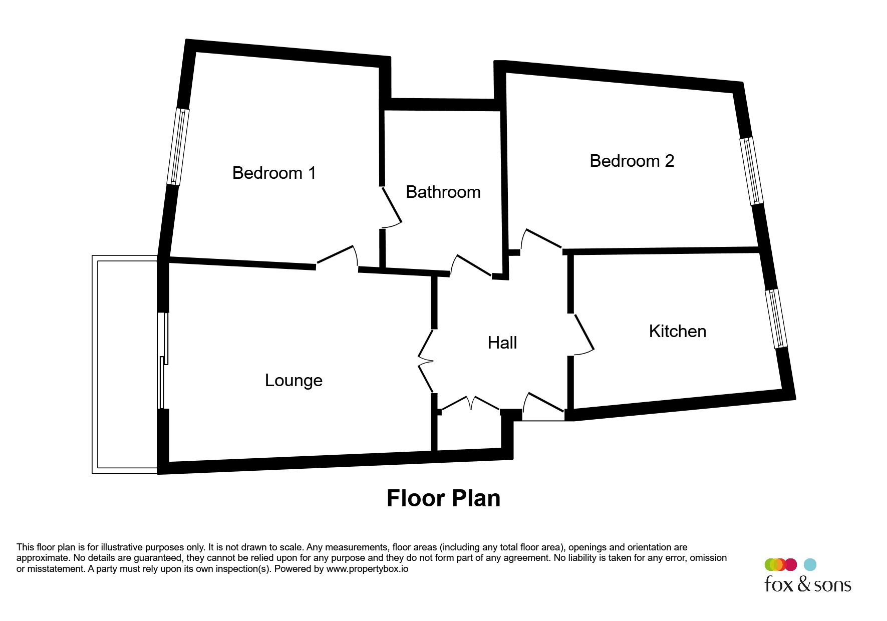 Flat 2, Metropole Court, Royal Parade, Eastbourne floorplan
