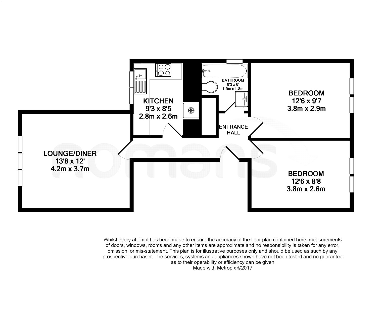 2 Bedrooms Flat to rent in Sheepcote Road, Windsor SL4