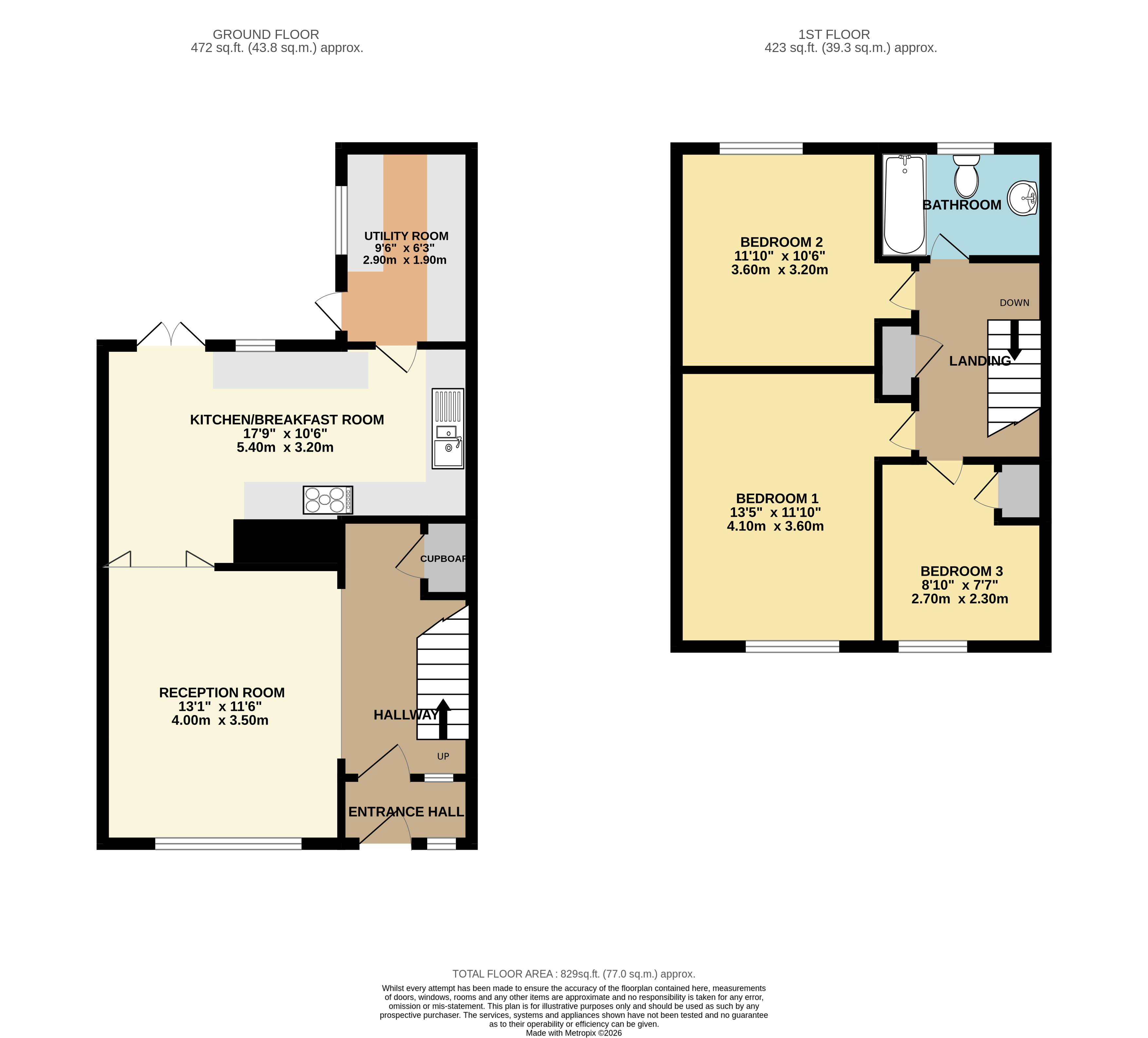 46, Park Avenue, Kent floorplan