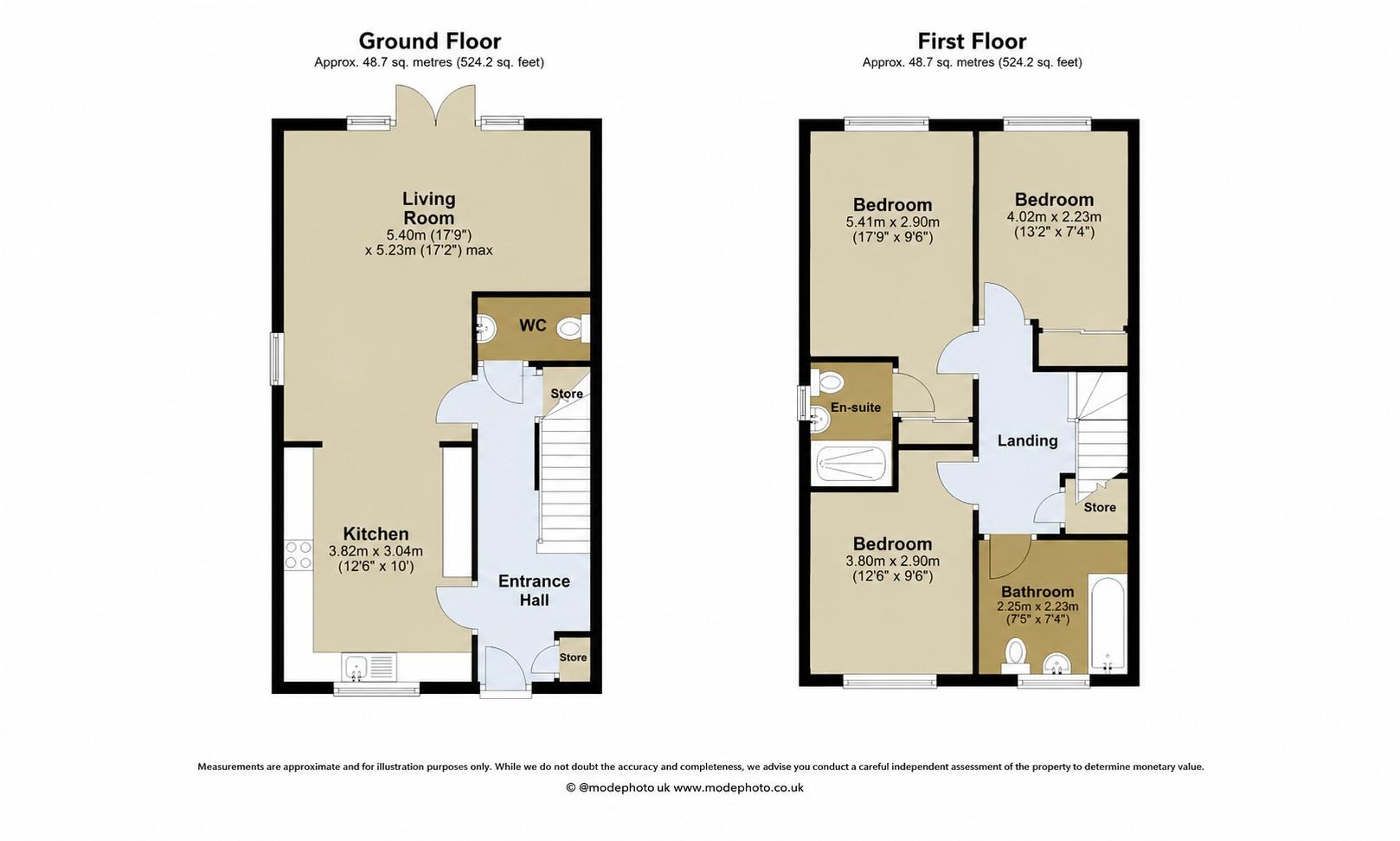 9, Florence Close, Brentwood floorplan