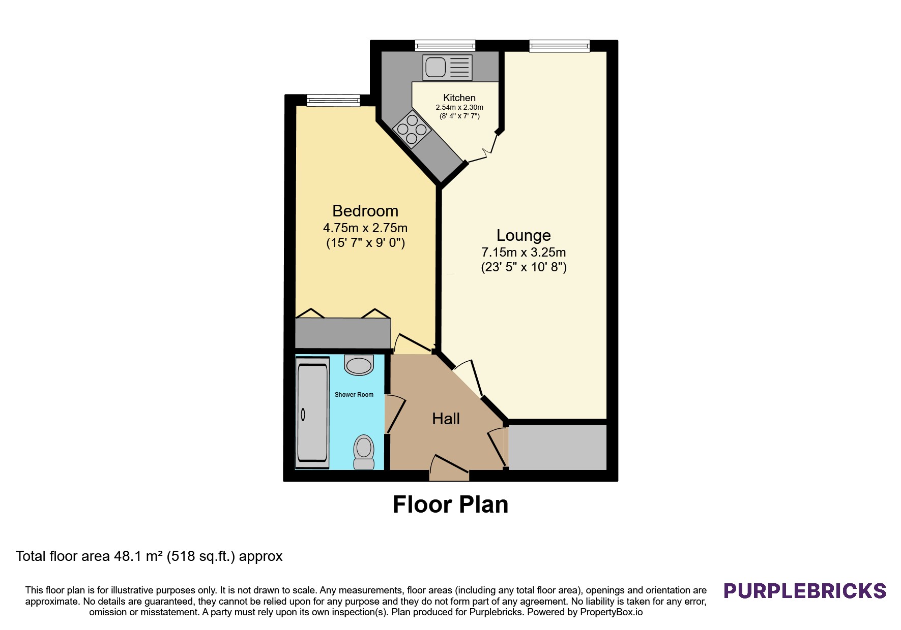 plymouth road, Penarth floorplan